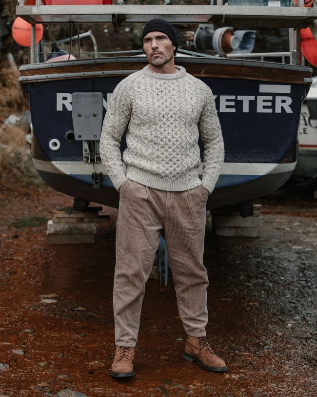 Hudson Aran Jumper - Skiddaw