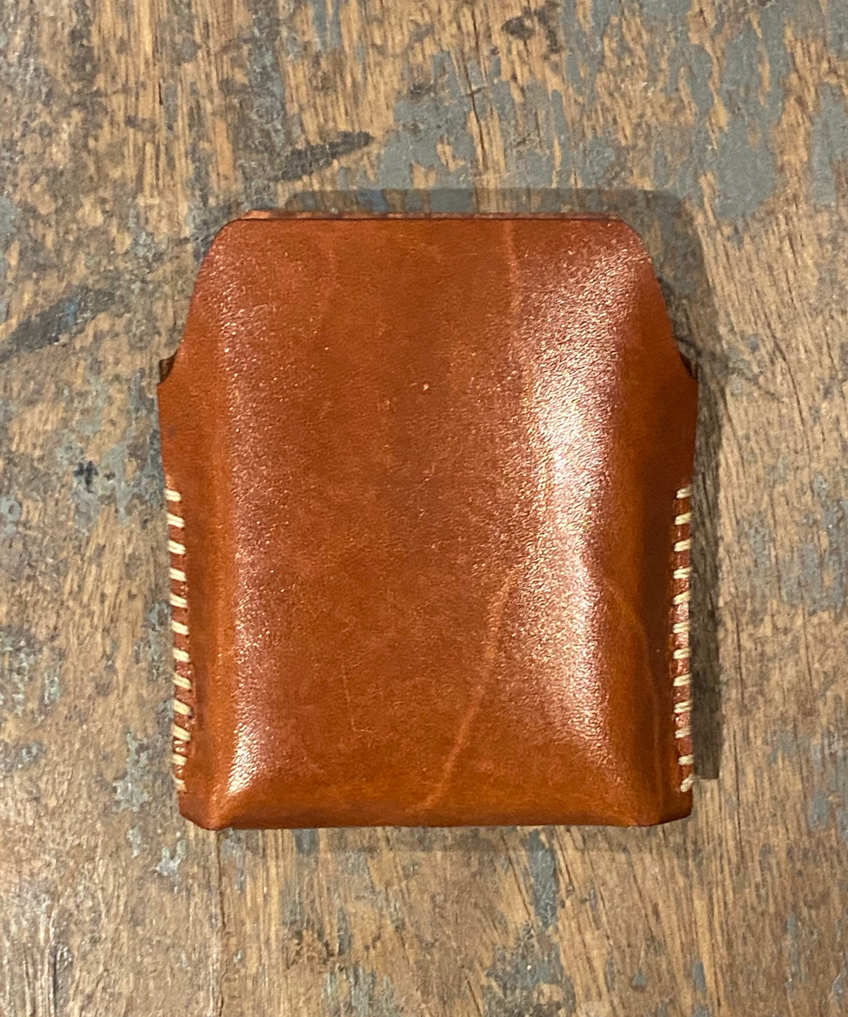 Misc. Goods Playing Cards - Single Leather Case - Golden