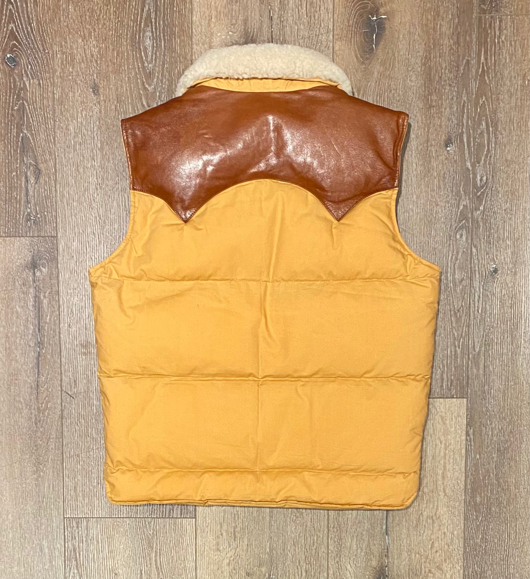 Basin Vest - Mustard