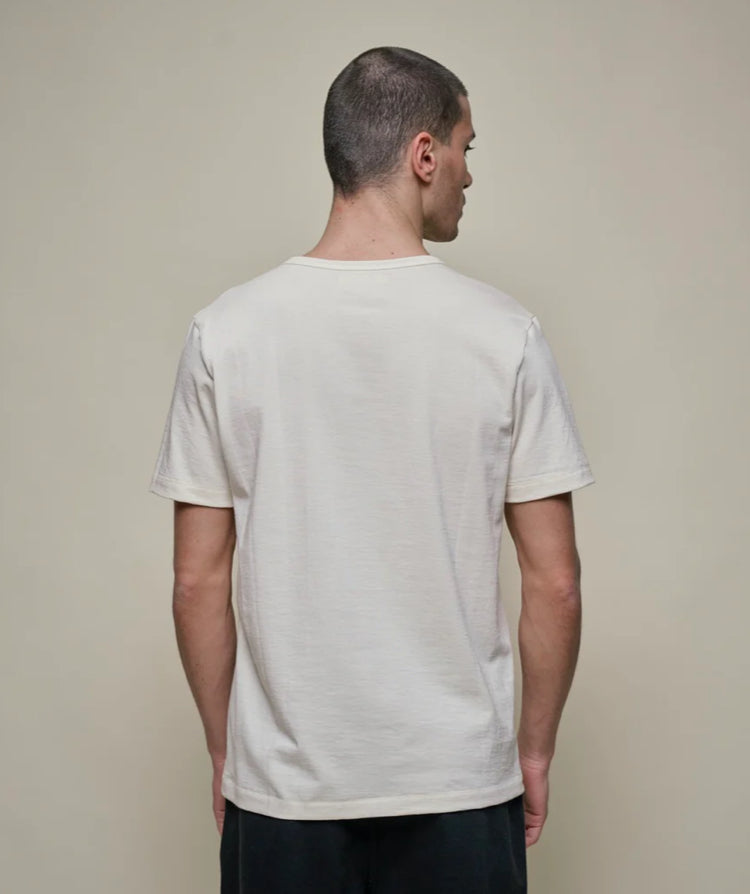 215 Loopwheeled Classic Fit Midweight T-Shirt-Nature