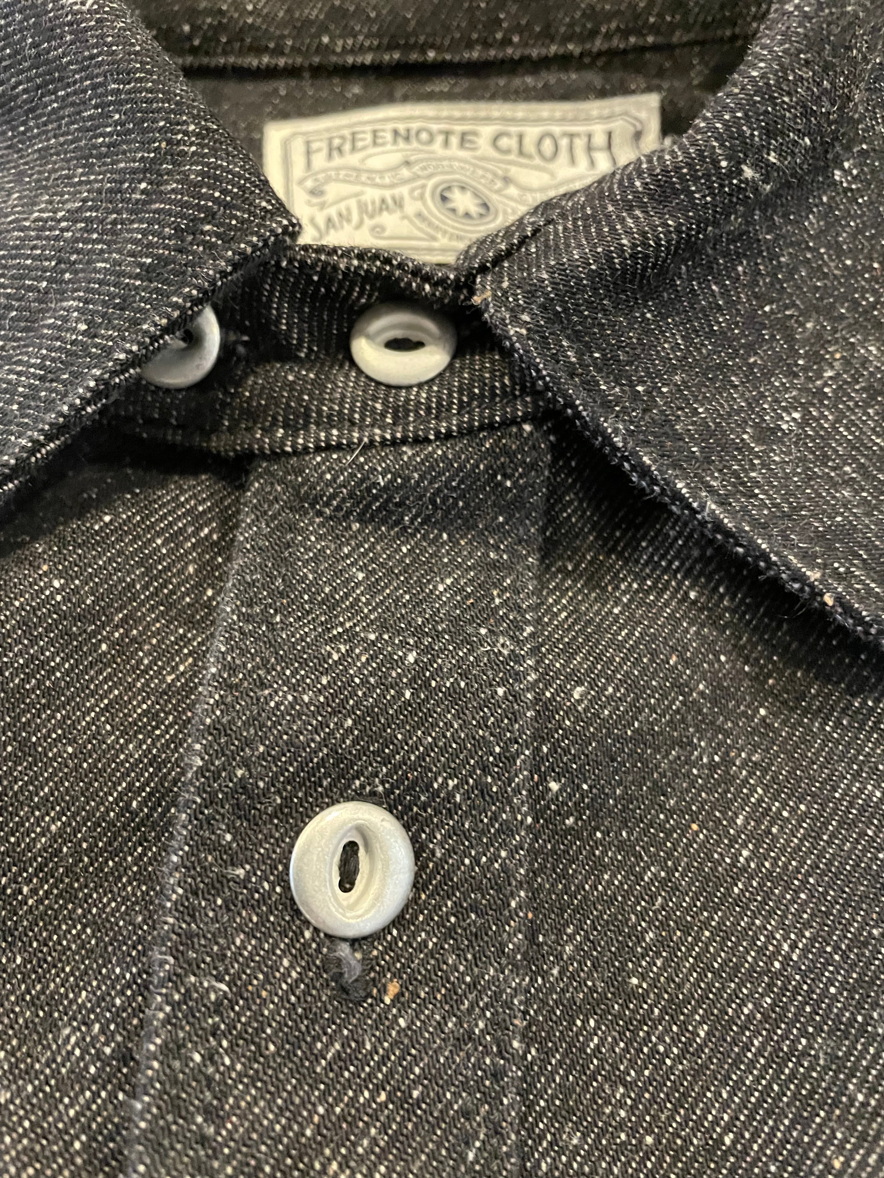 LAMBERT BLACK NEP DENIM