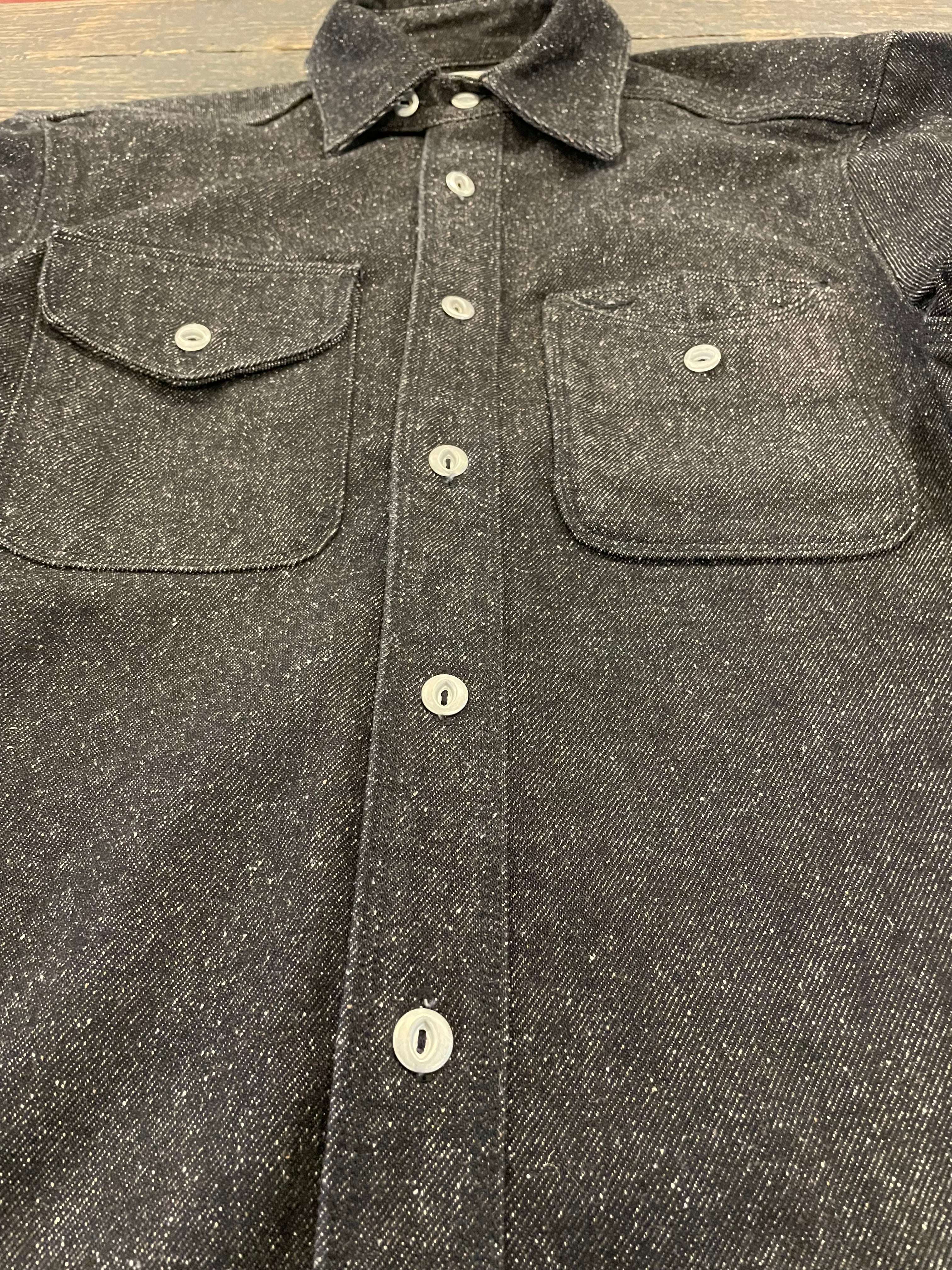 LAMBERT BLACK NEP DENIM