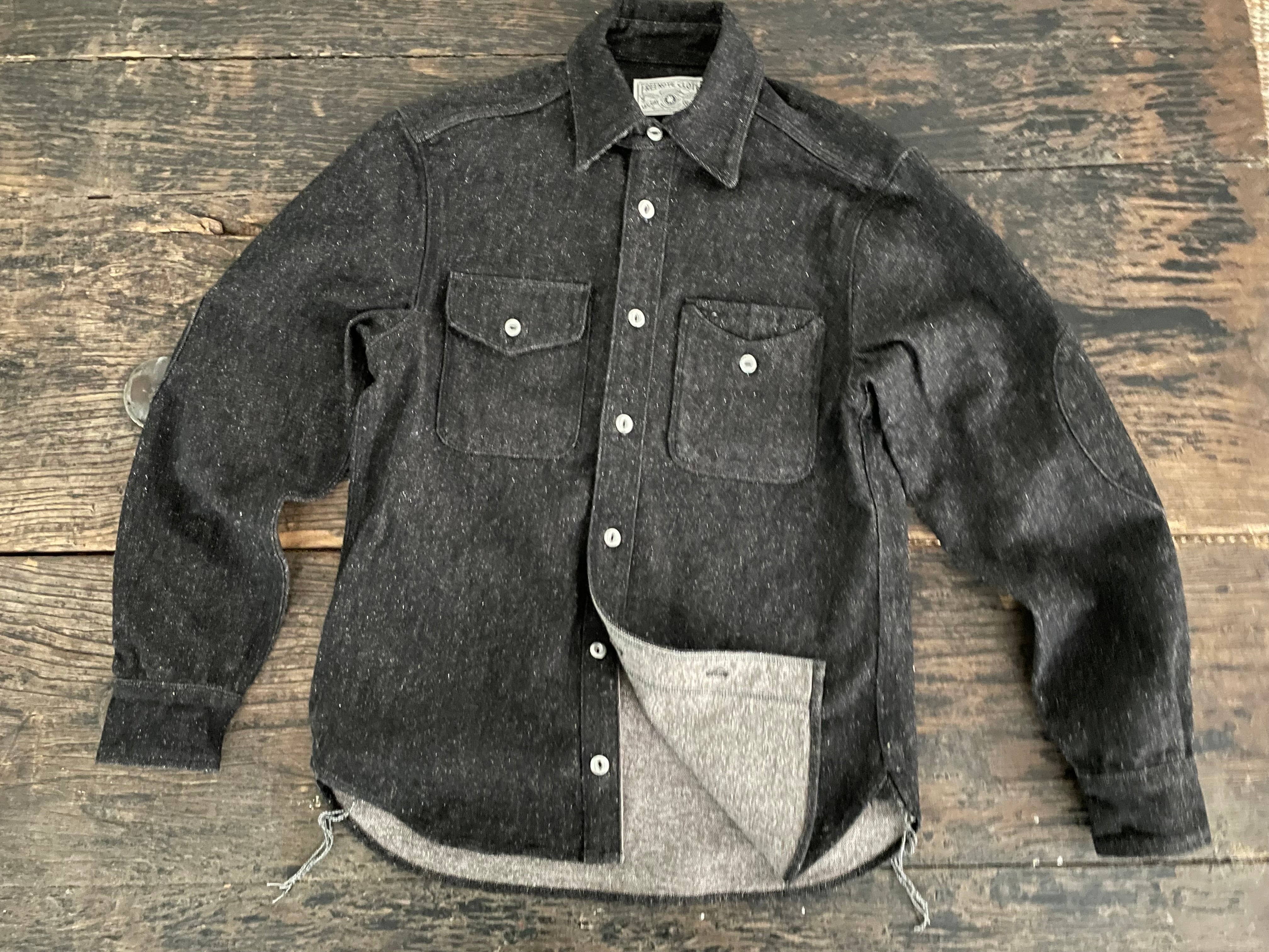 LAMBERT BLACK NEP DENIM