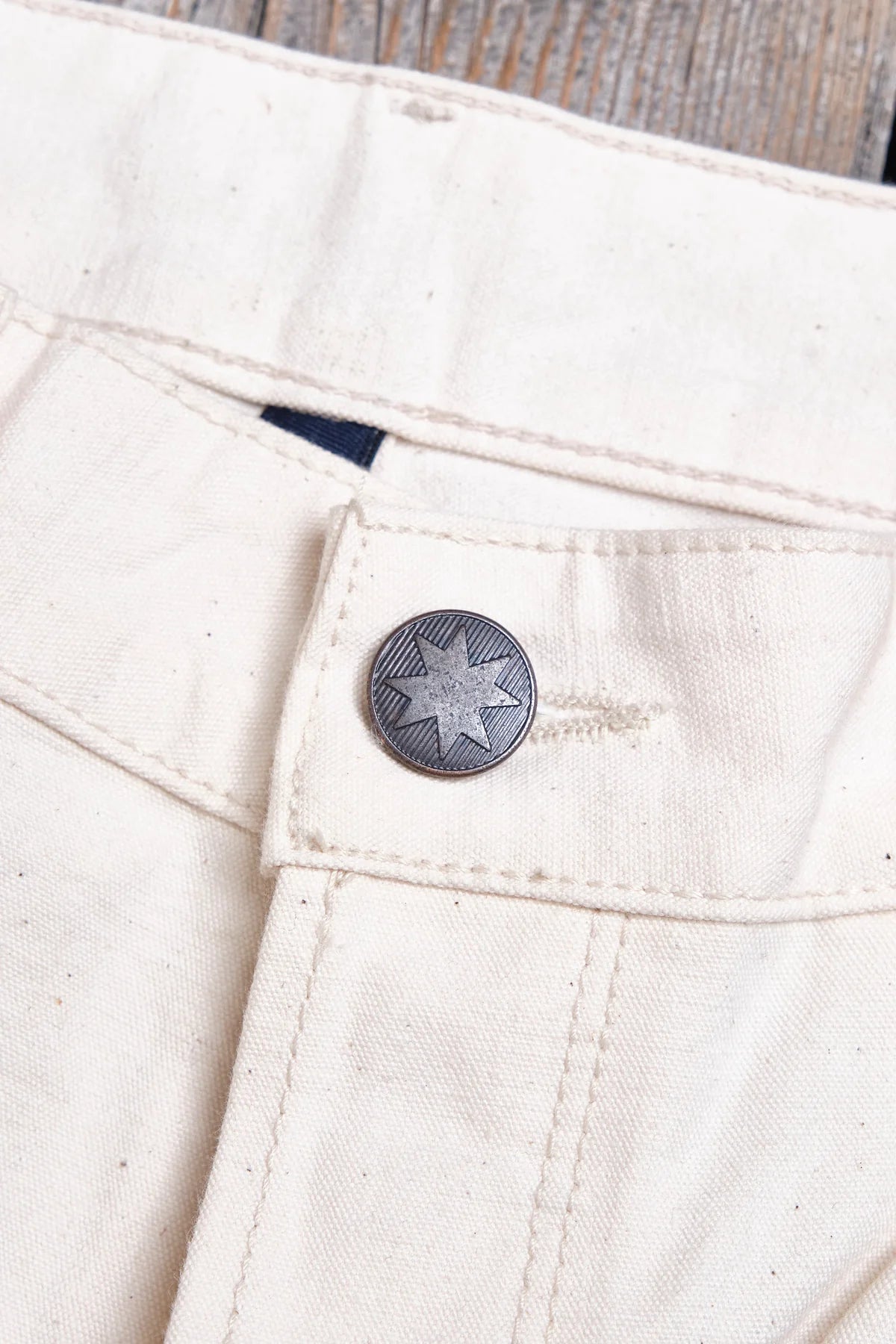 PORTOLA CLASSIC TAPER 11 OUNCE NATURAL RINSED DENIM
