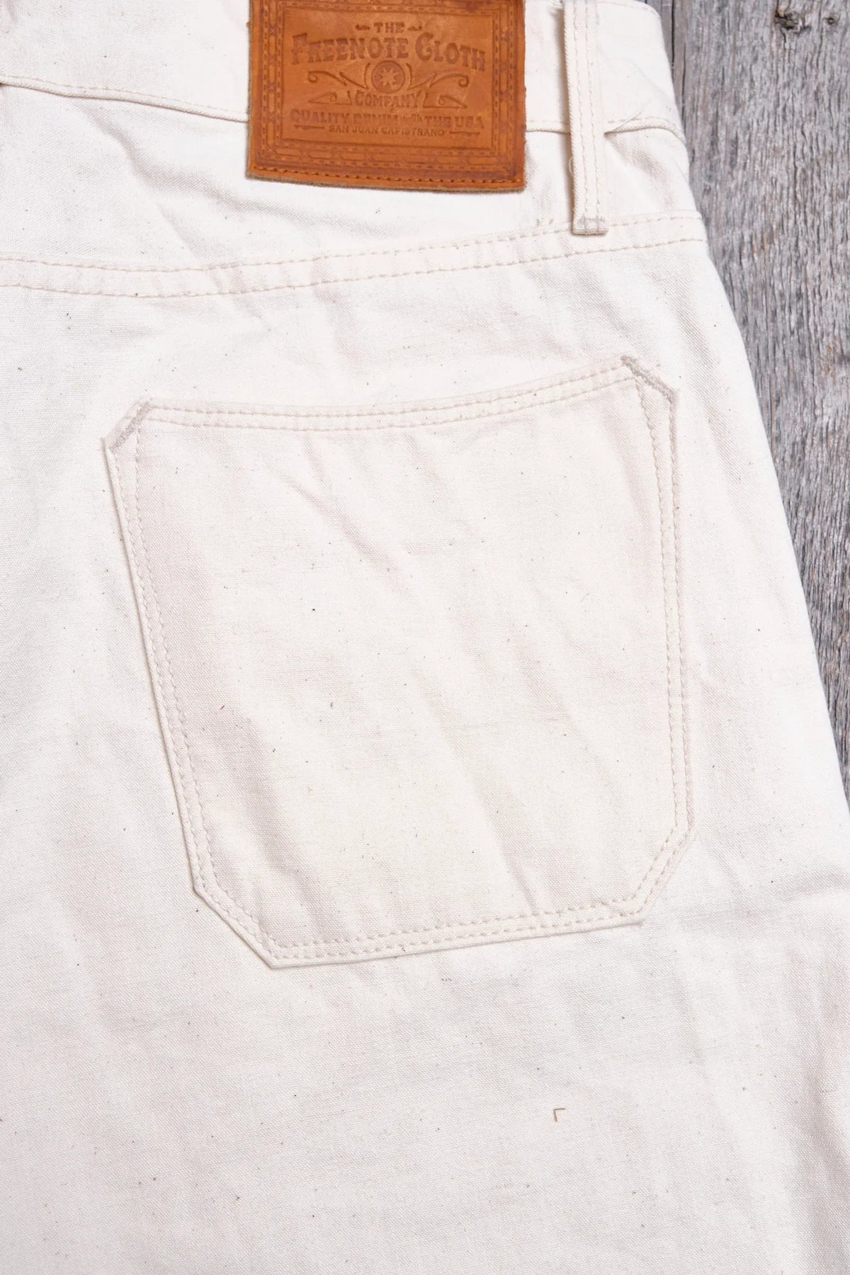 PORTOLA CLASSIC TAPER 11 OUNCE NATURAL RINSED DENIM