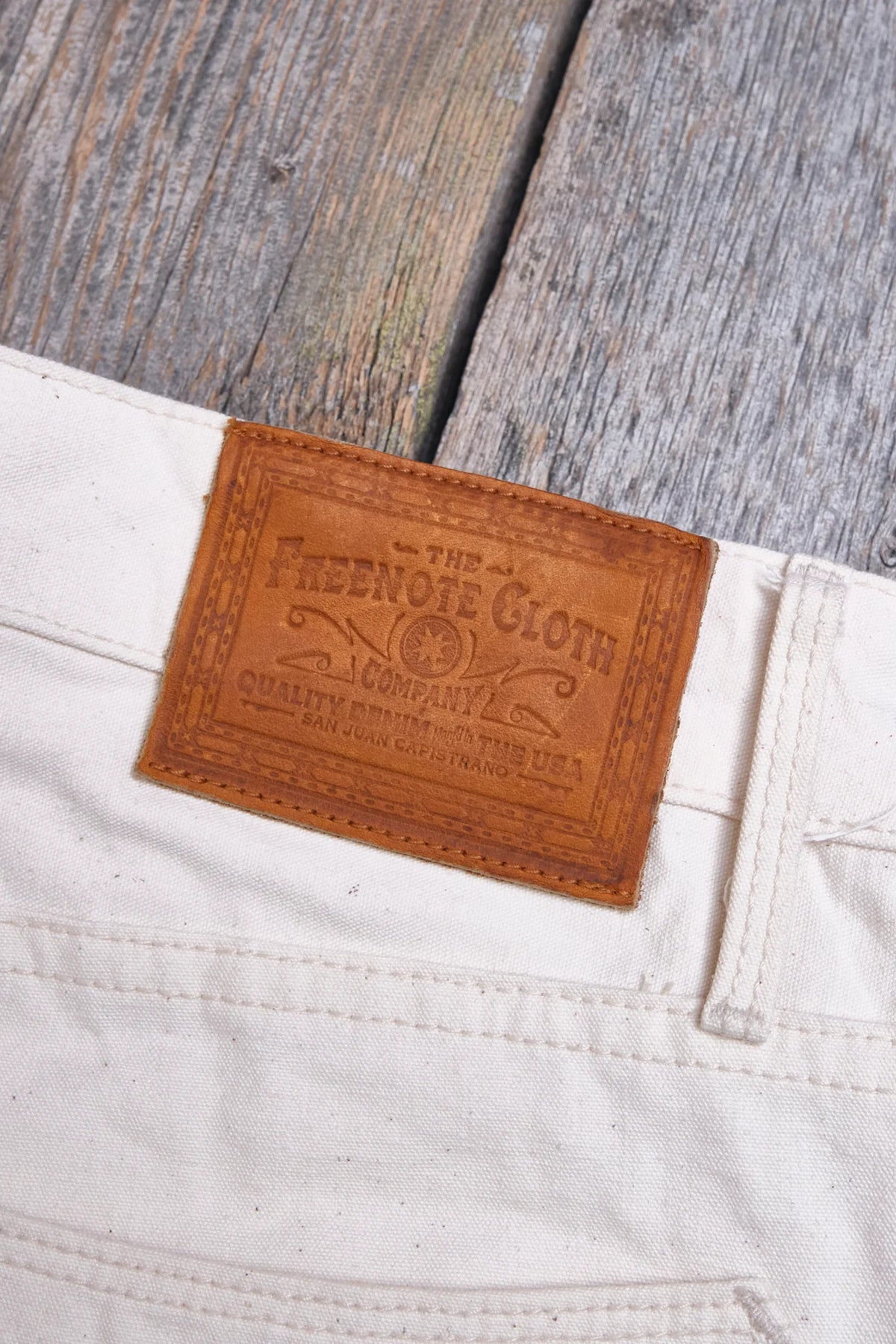 PORTOLA CLASSIC TAPER 11 OUNCE NATURAL RINSED DENIM