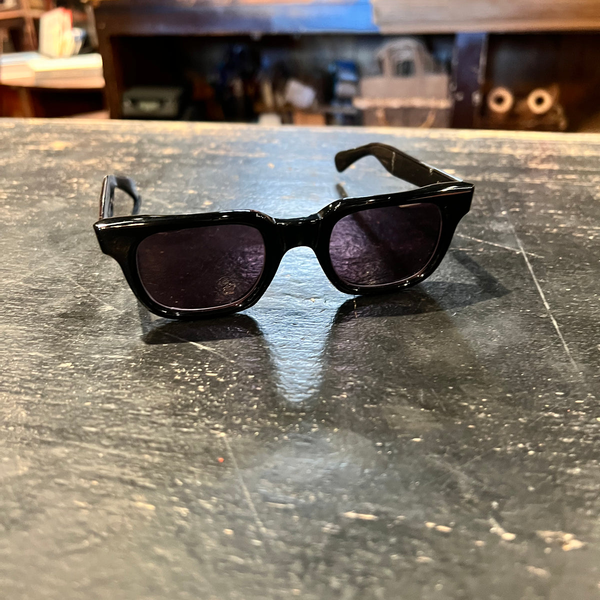 1960s AMERICAN OPTICAL TOP SECRET BLACK size 44/23
