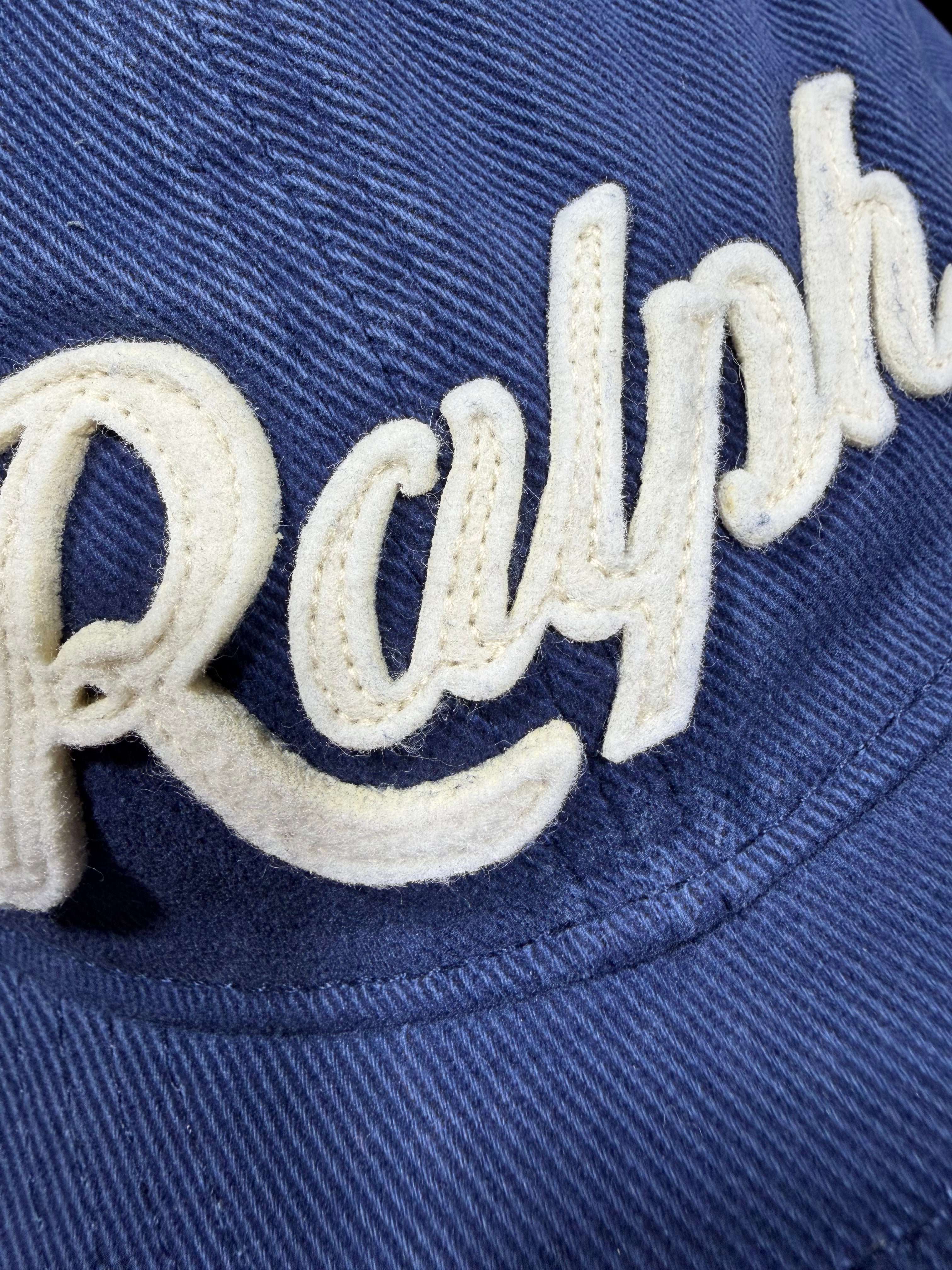 The Ralph Logo Twill Ball Cap - Navy