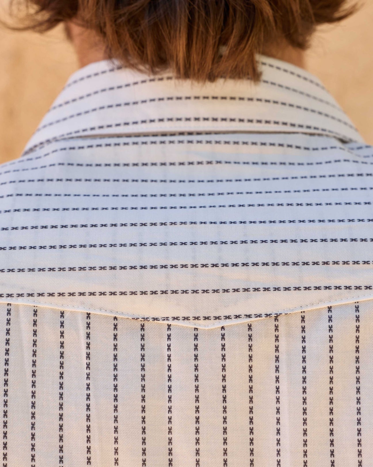 West Major Desert Dobby Black Stripe