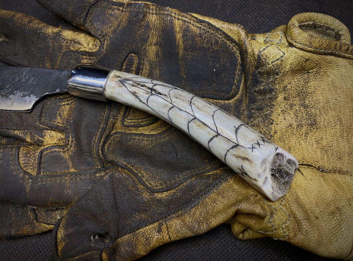 No. 16 - Prison Tattoo Scrimshaw