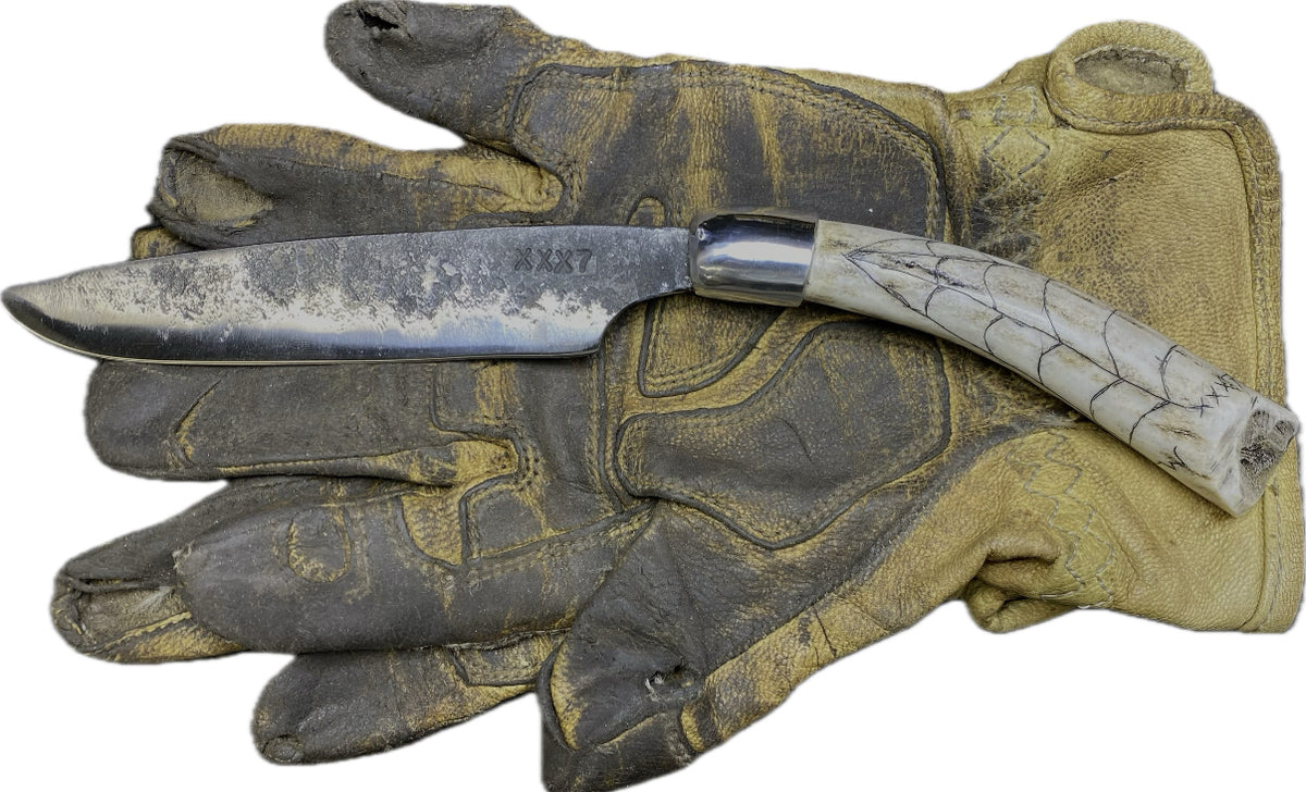 No. 16 - Prison Tattoo Scrimshaw