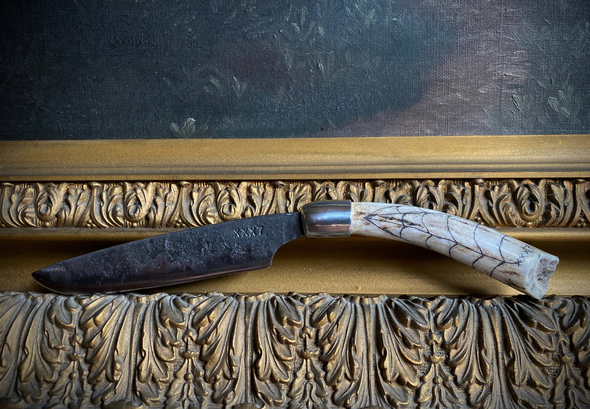 No. 16 - Prison Tattoo Scrimshaw
