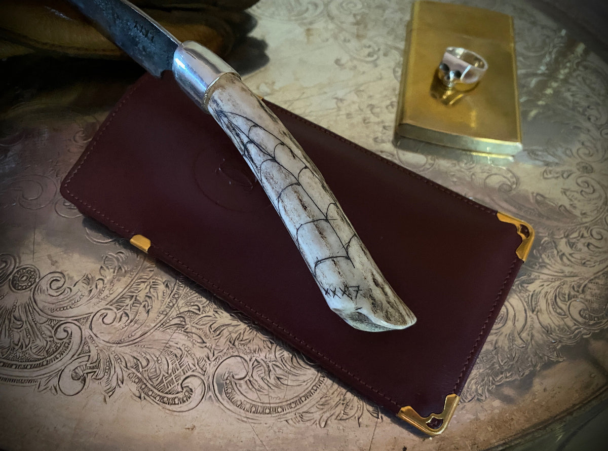 No. 16 - Prison Tattoo Scrimshaw