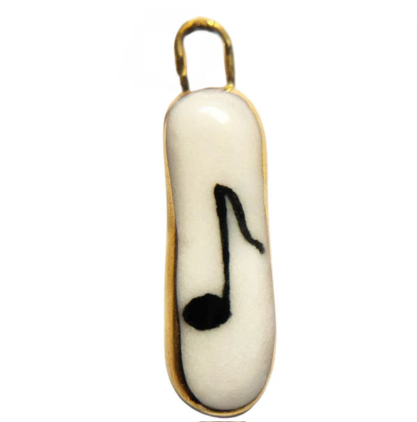 Music Quarter Note Charm