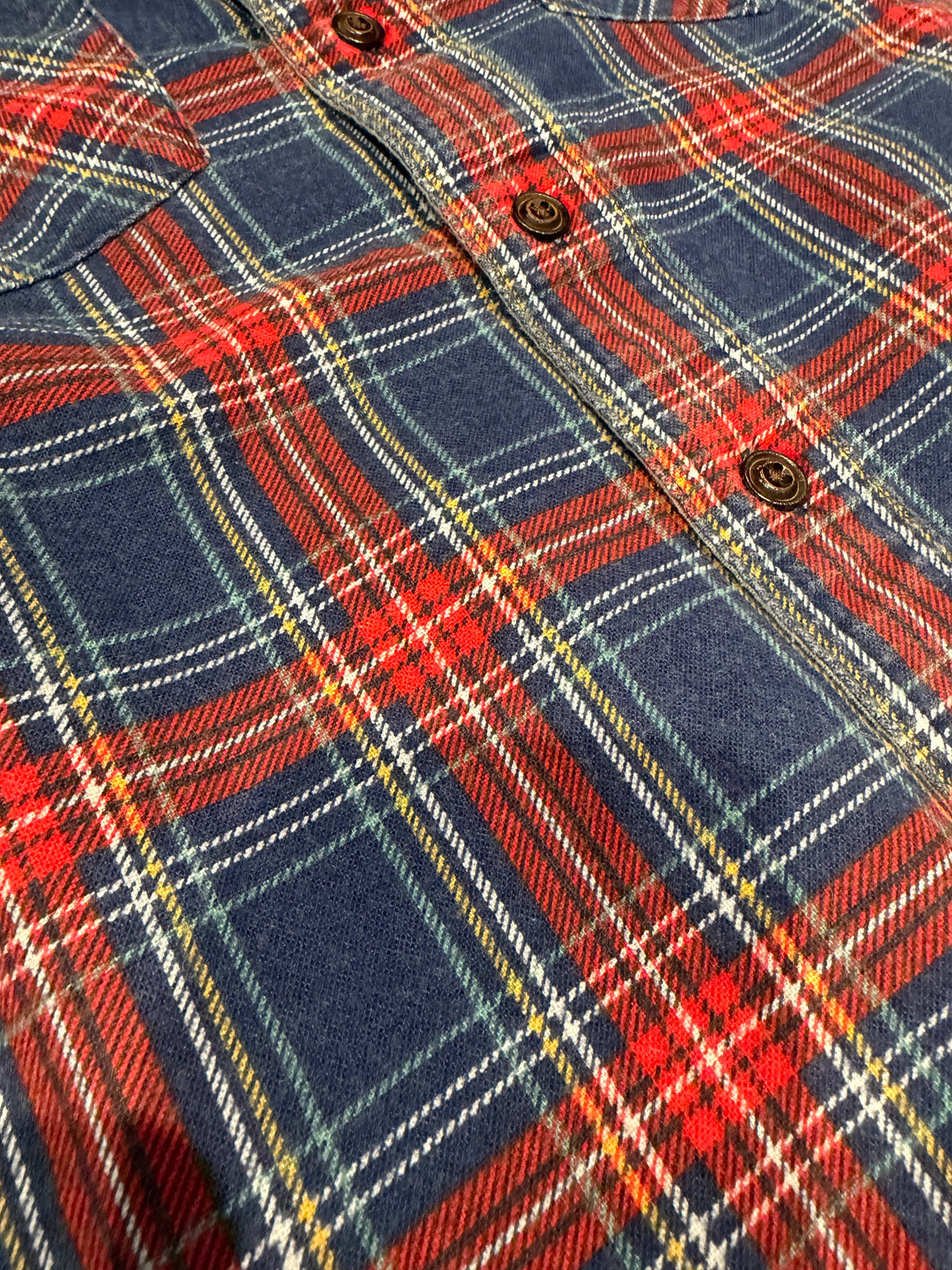 Classic Fit Plaid Flannel Workshirt