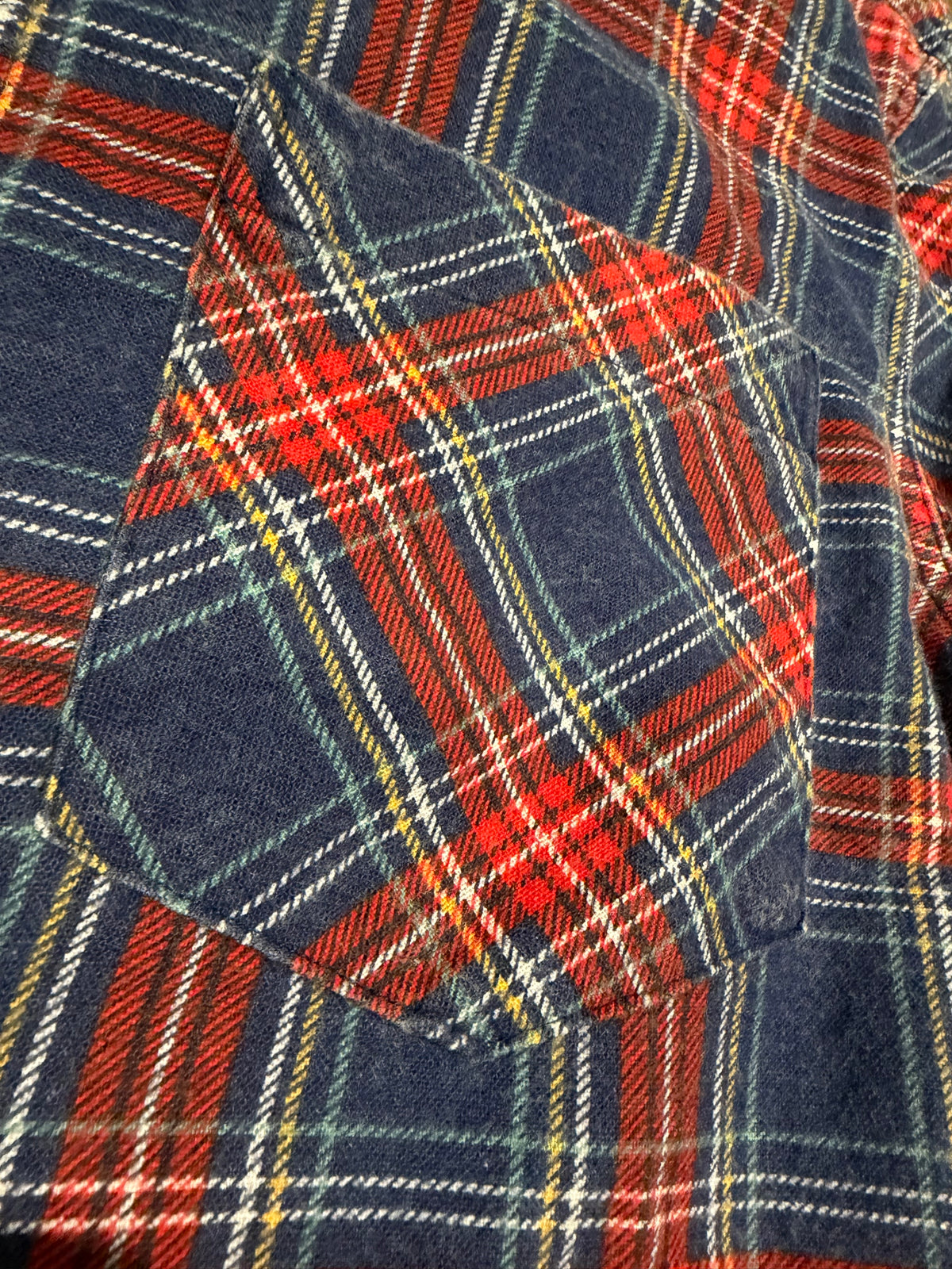 Classic Fit Plaid Flannel Workshirt