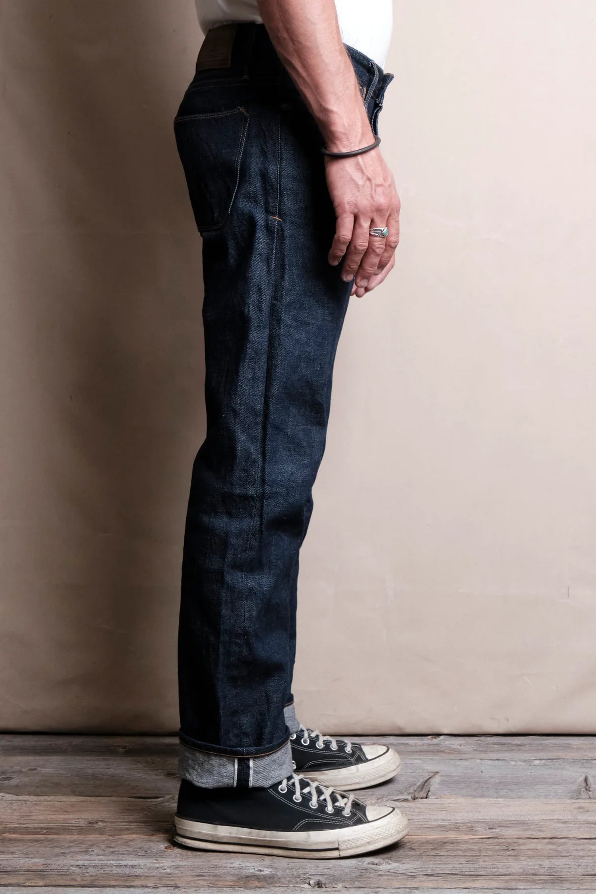 PORTOLA CLASSIC TAPER 15 OUNCE RINSED DENIM