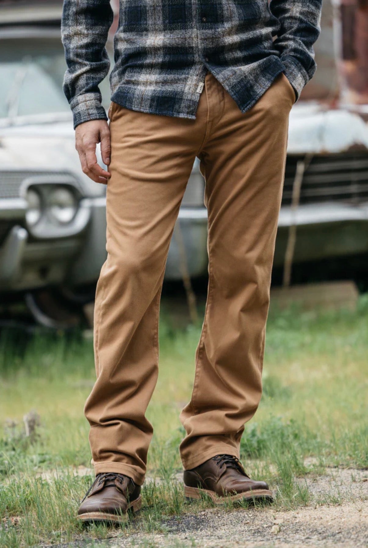 The Pipe Straight Denit® Chino - Khaki