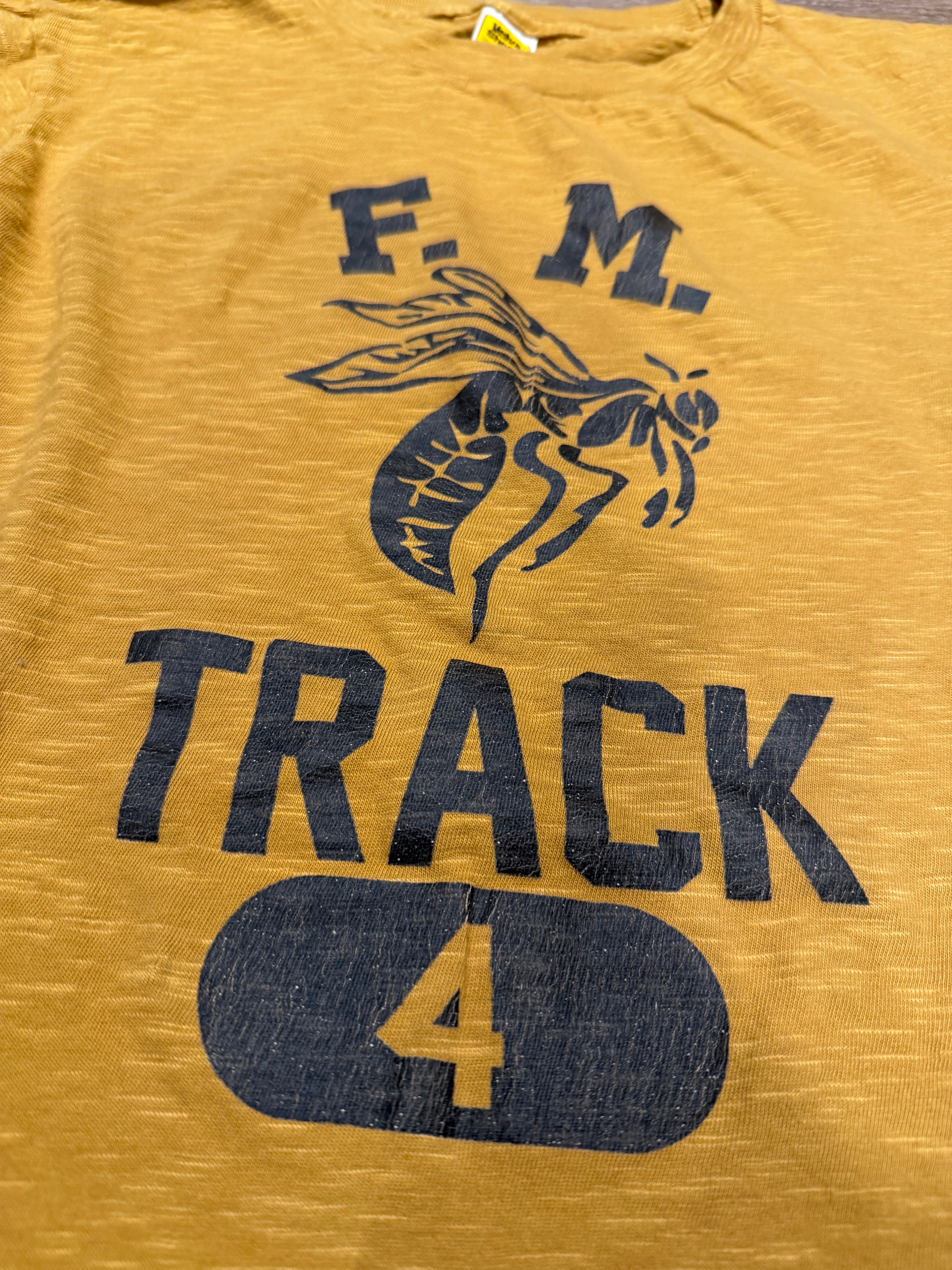 Graphic Tees / F.M. Track / Mustard