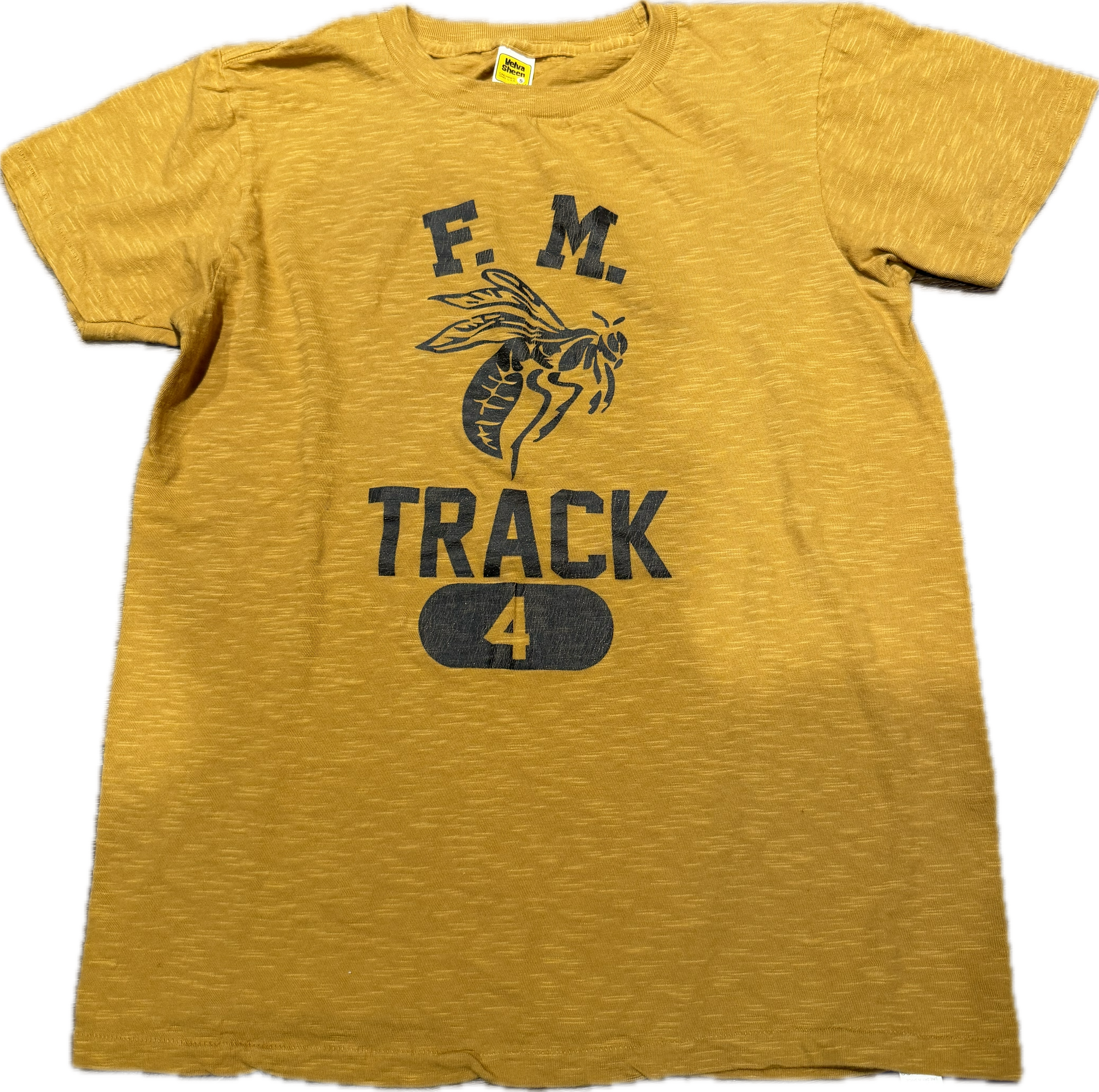 Graphic Tees / F.M. Track / Mustard