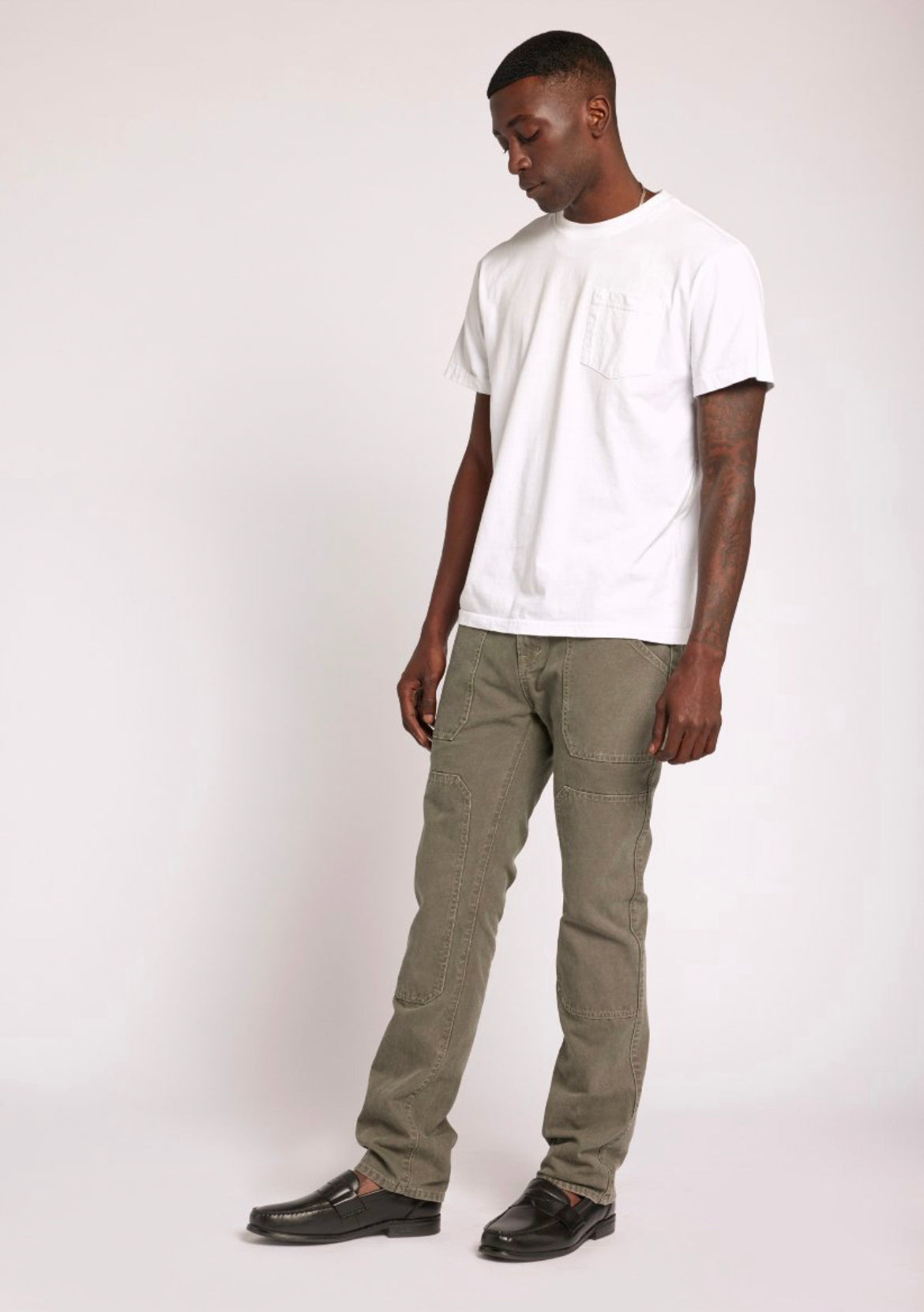 THE WILLIAMS PANT - ARMY GREEN