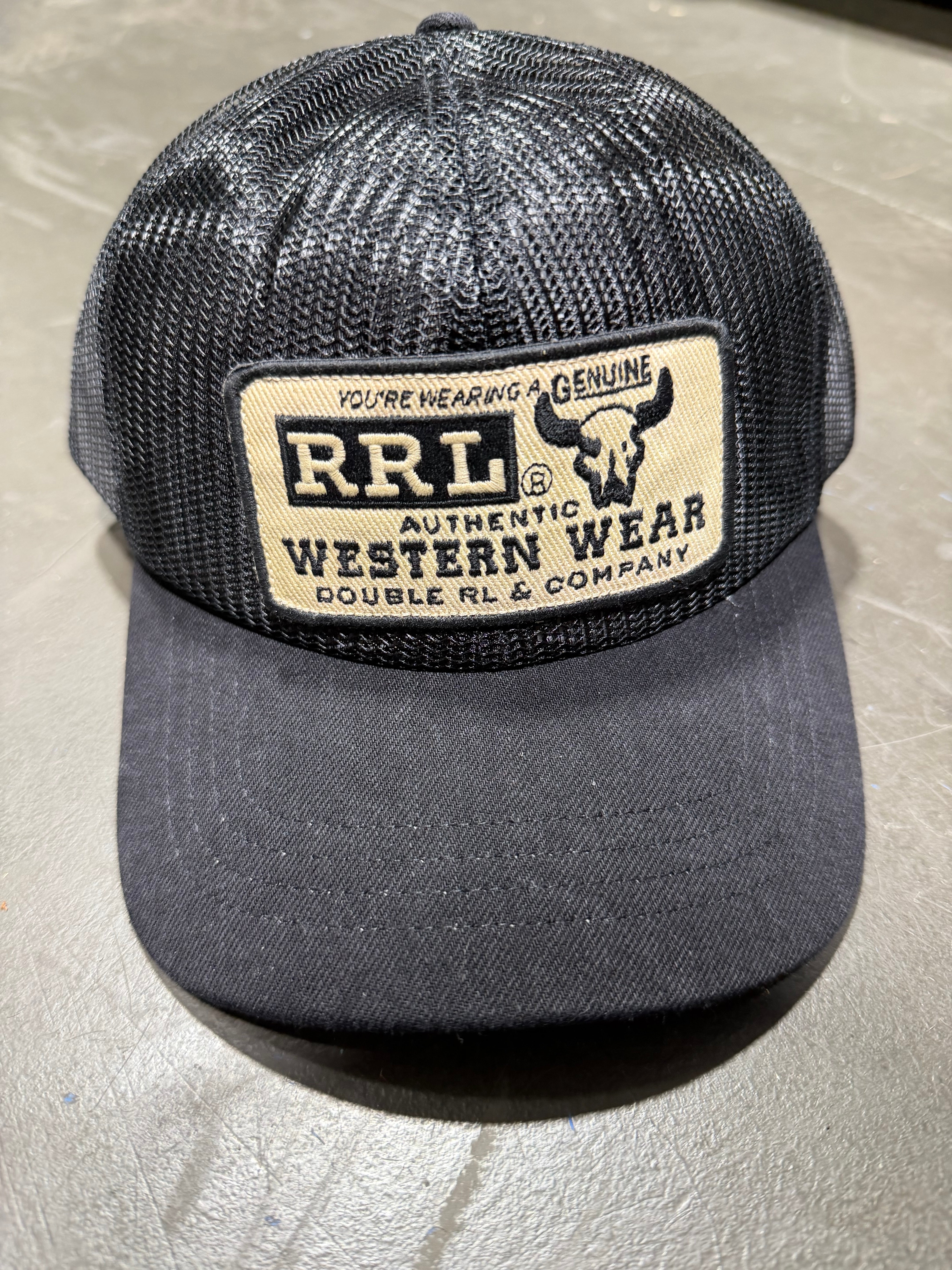 RRL Logo-Patch Mesh Trucker Cap