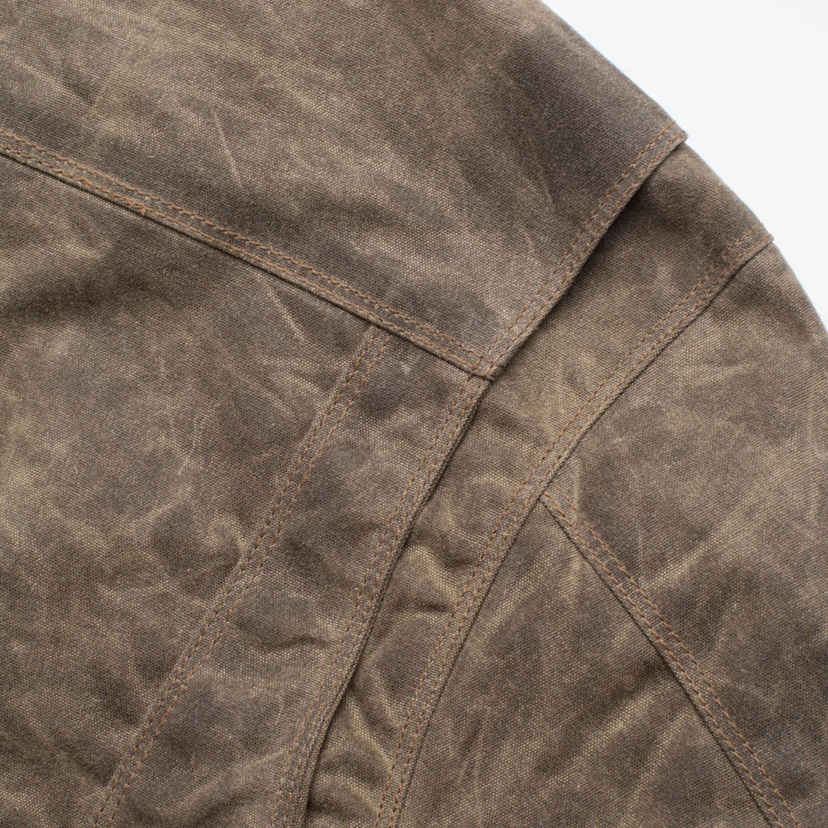 RIDERS JACKET WAXED CANVAS OAK