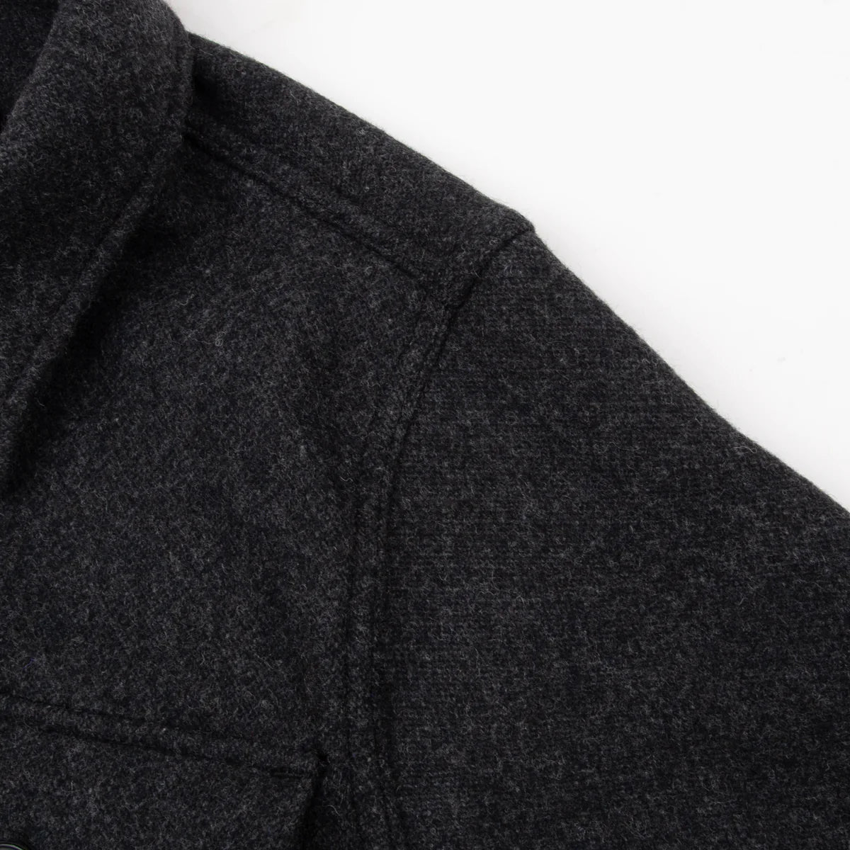 MIDWAY WOOL CPO CHARCOAL
