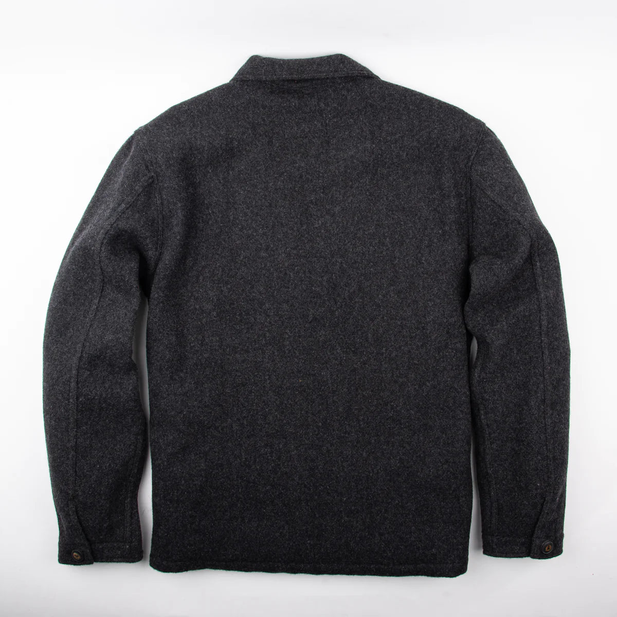 MIDWAY WOOL CPO CHARCOAL