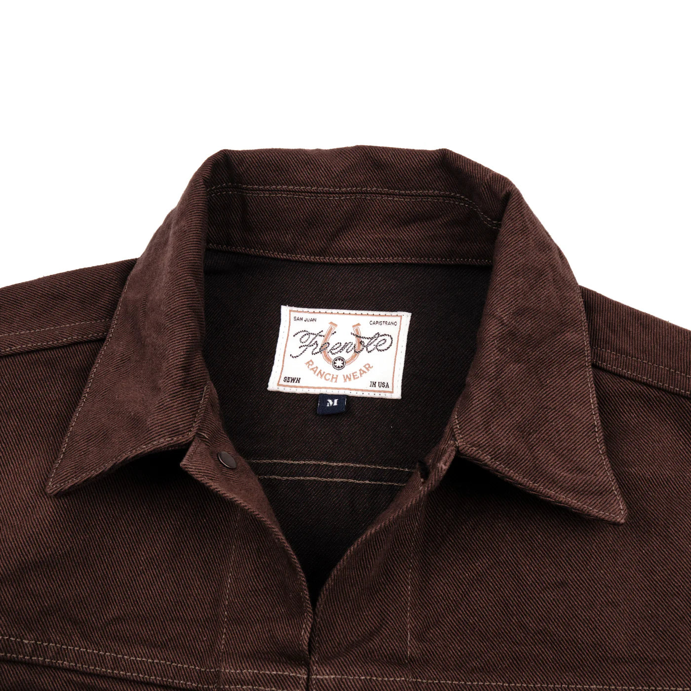 FARO JACKET BROWN DENIM