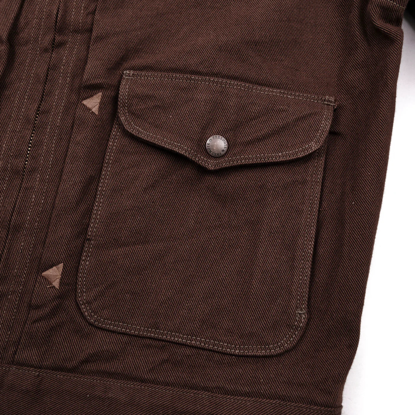 FARO JACKET BROWN DENIM