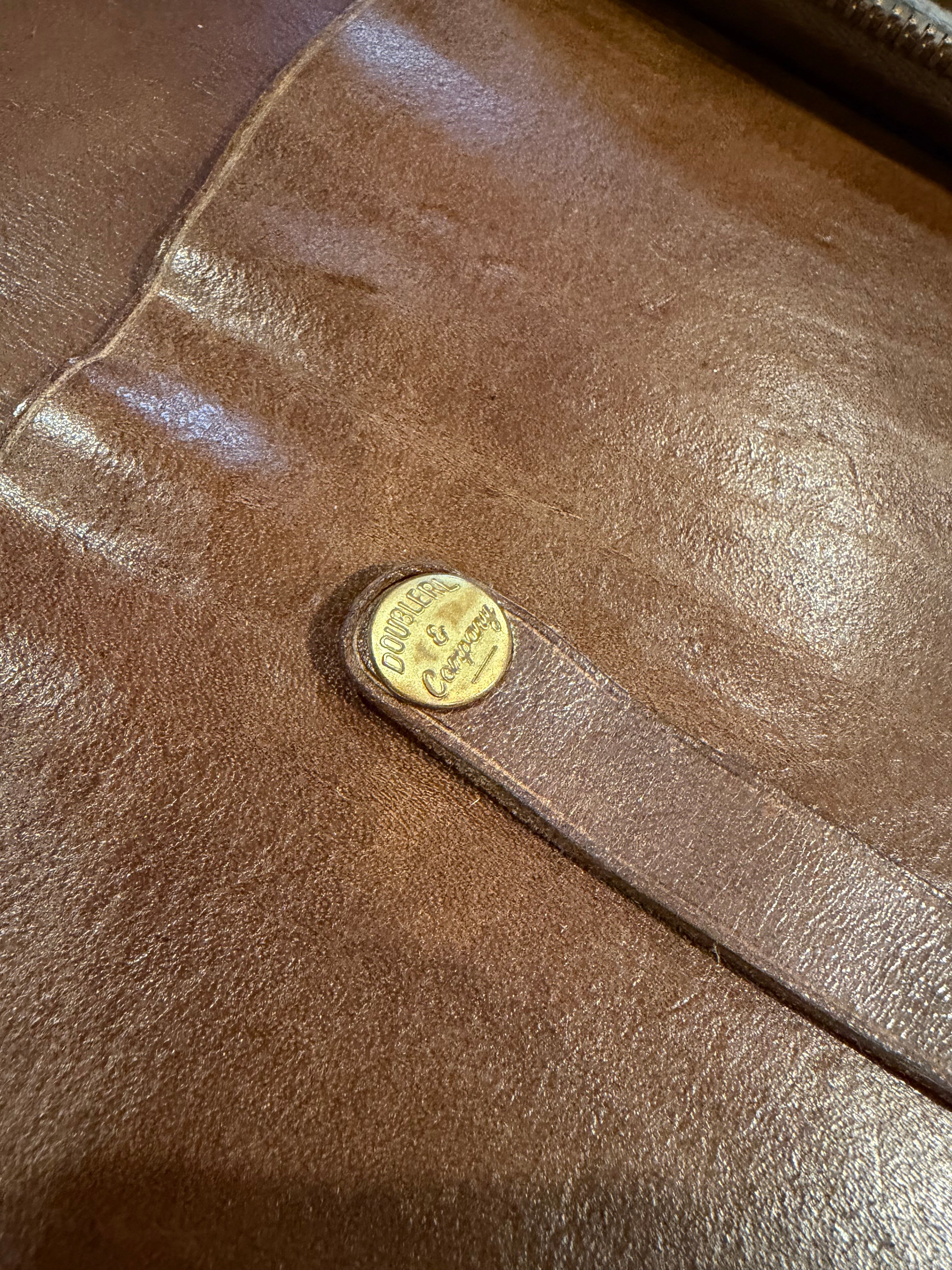 RRL Hand-Tooled Leather Briefcase