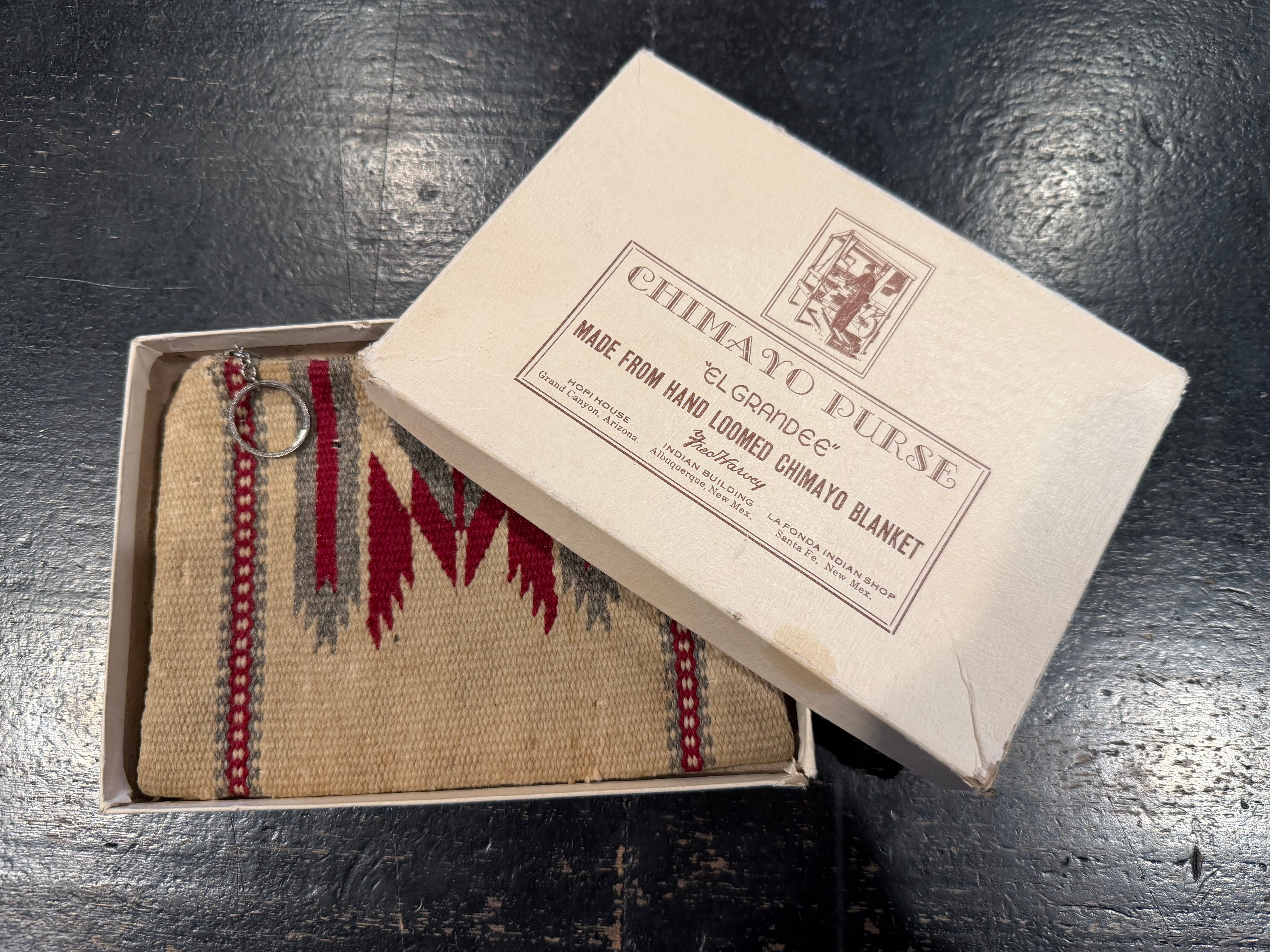 Vintage Fred Harvey Chimayo Purse