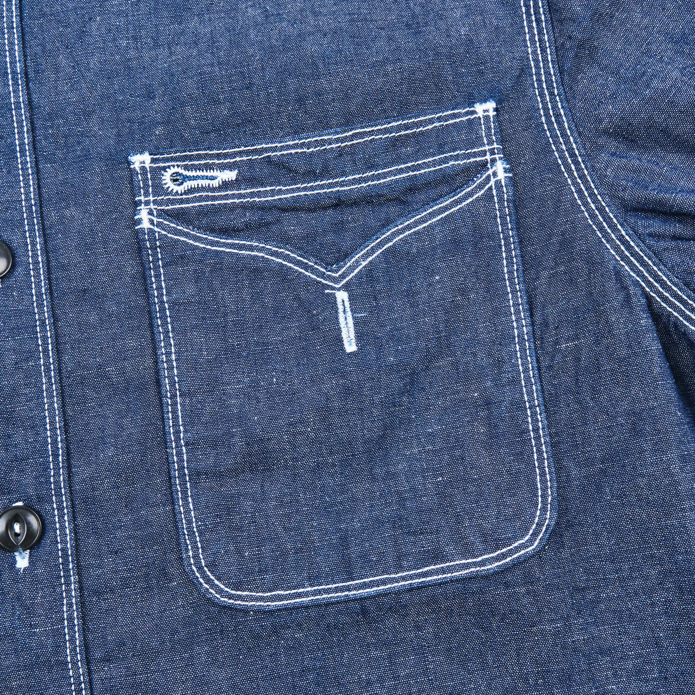 LAMBERT SLATE CHAMBRAY