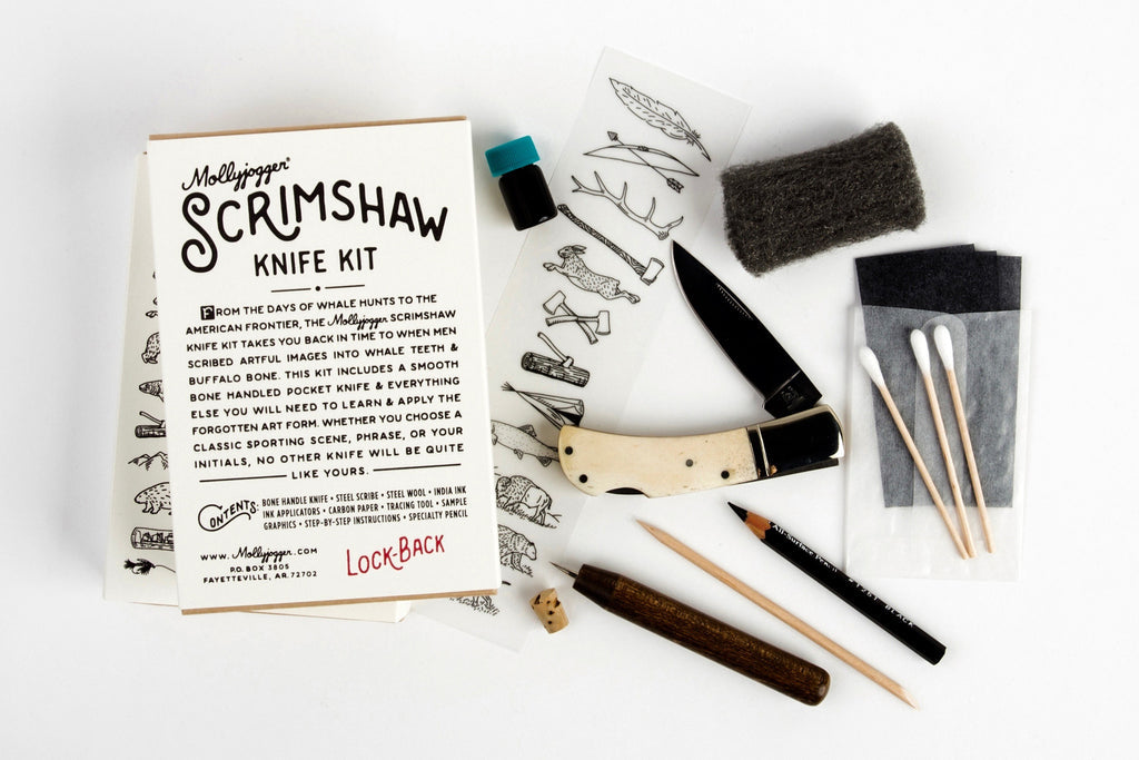 SCRIMSHAW KNIFE KIT