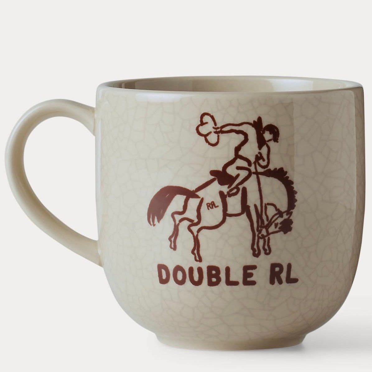 RRL Stoneware Souvenir Buckin' Bronco Mug