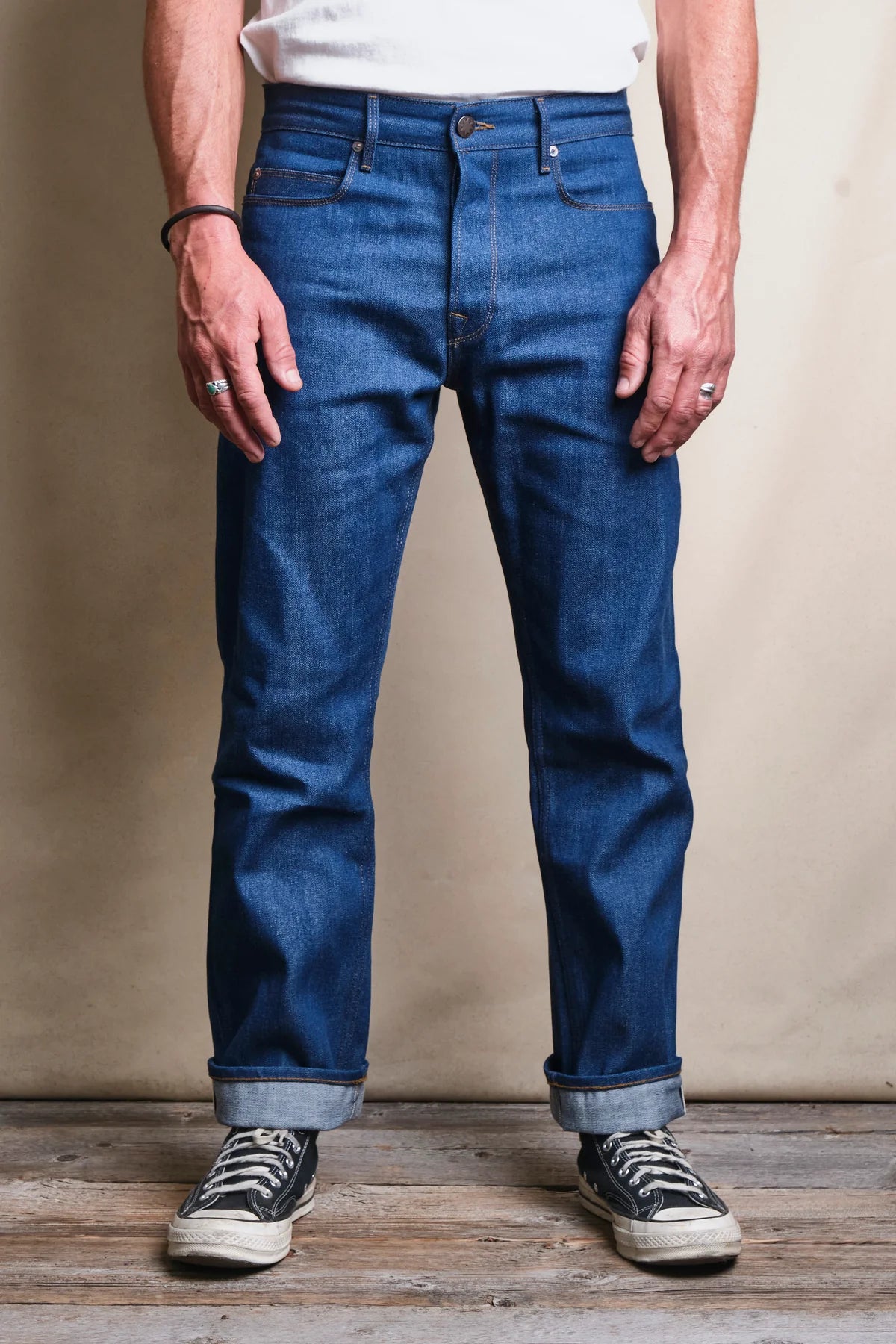 Trabuco Classic Straight 12 Ounce Vintage Blue Denim
