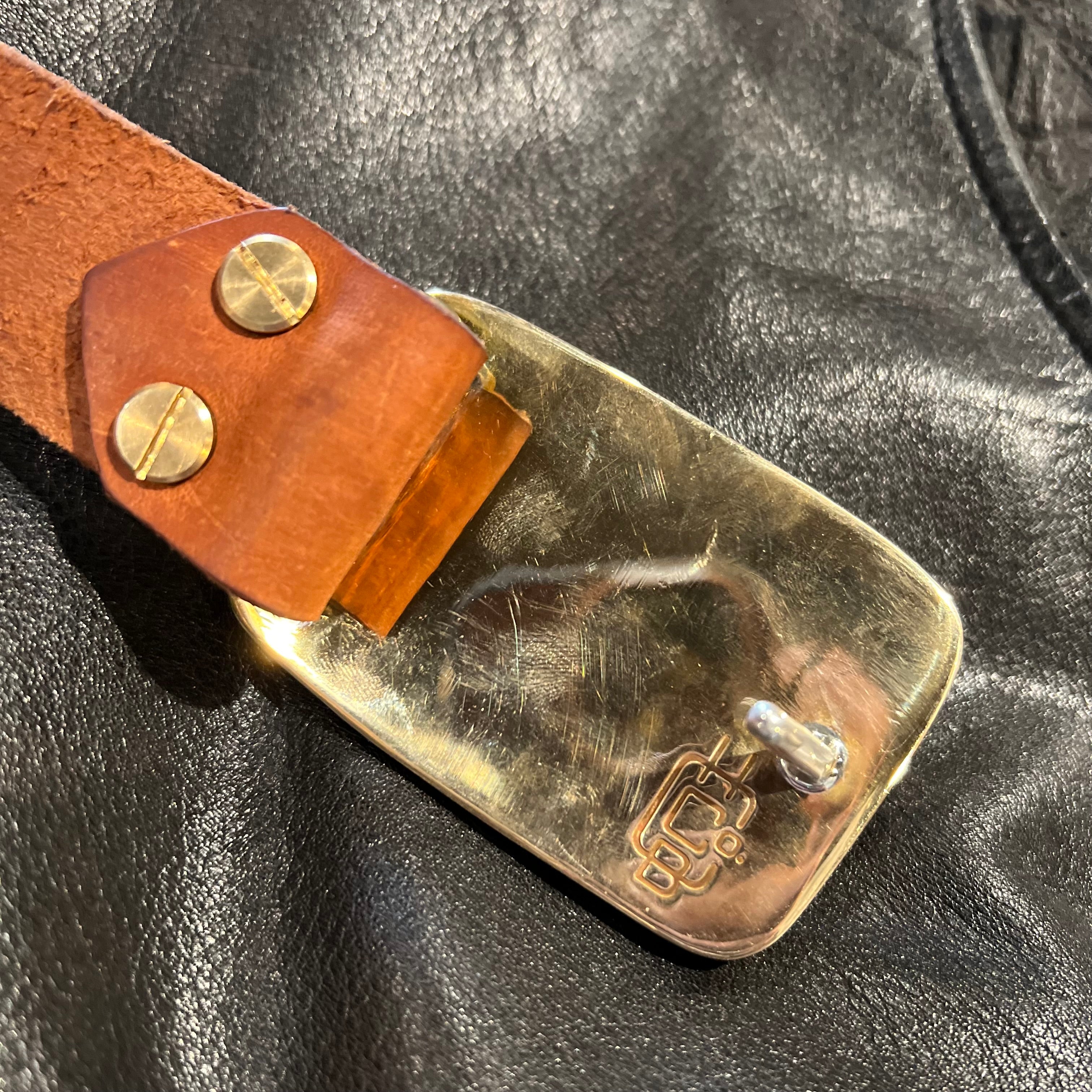 One of a Kind Succor Creek Picture Jasper Belt Buckle