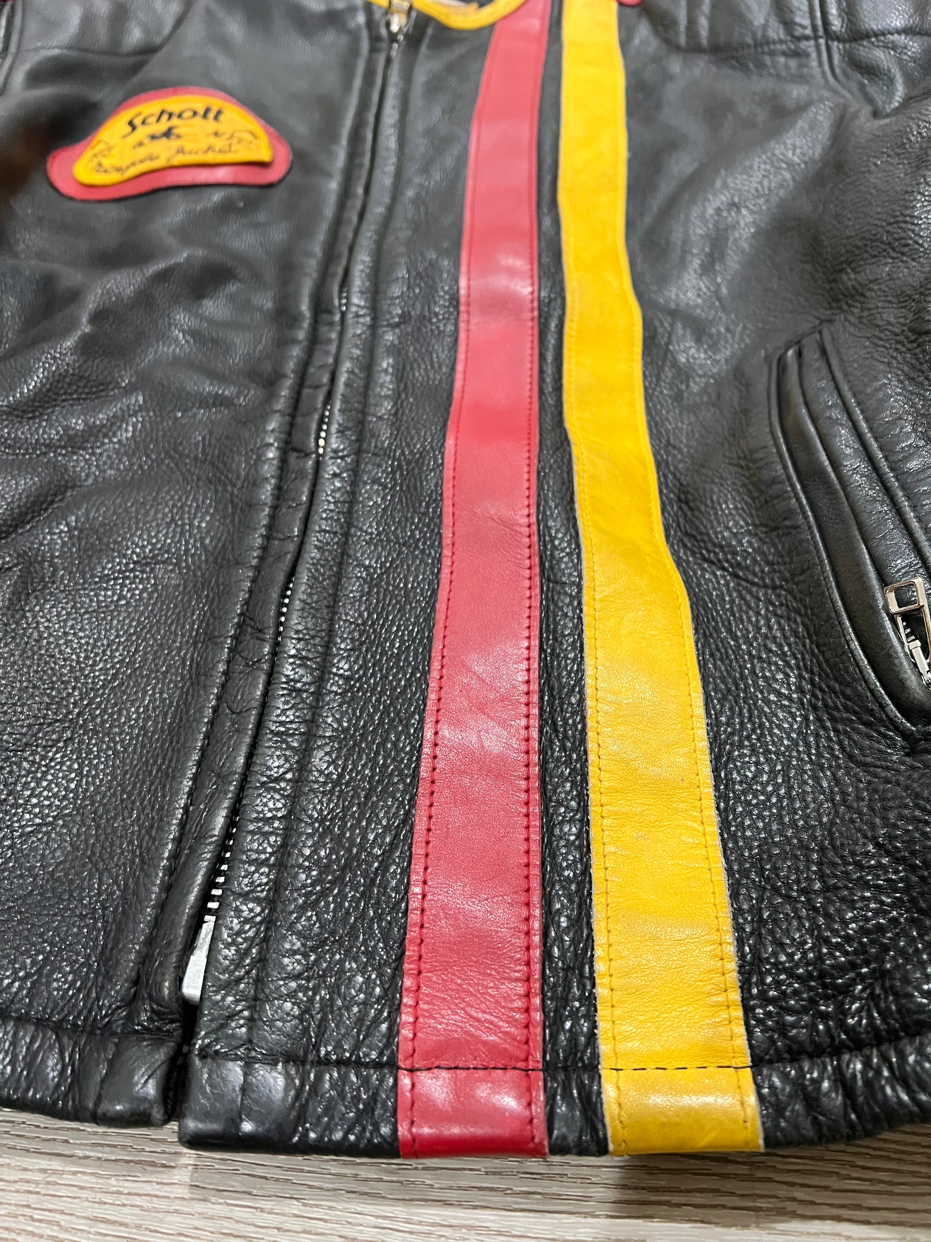 Rare Vintage Schott Racer Jacket