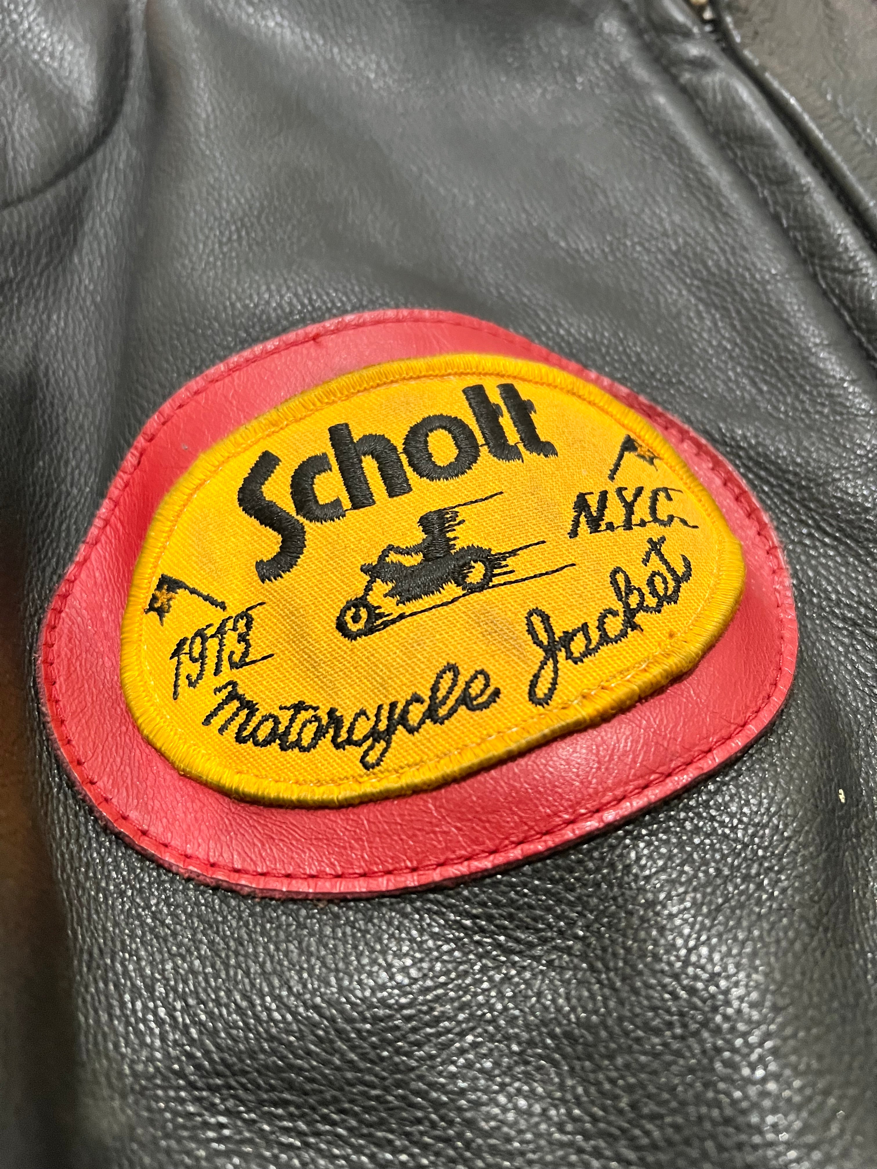 Rare Vintage Schott Racer Jacket