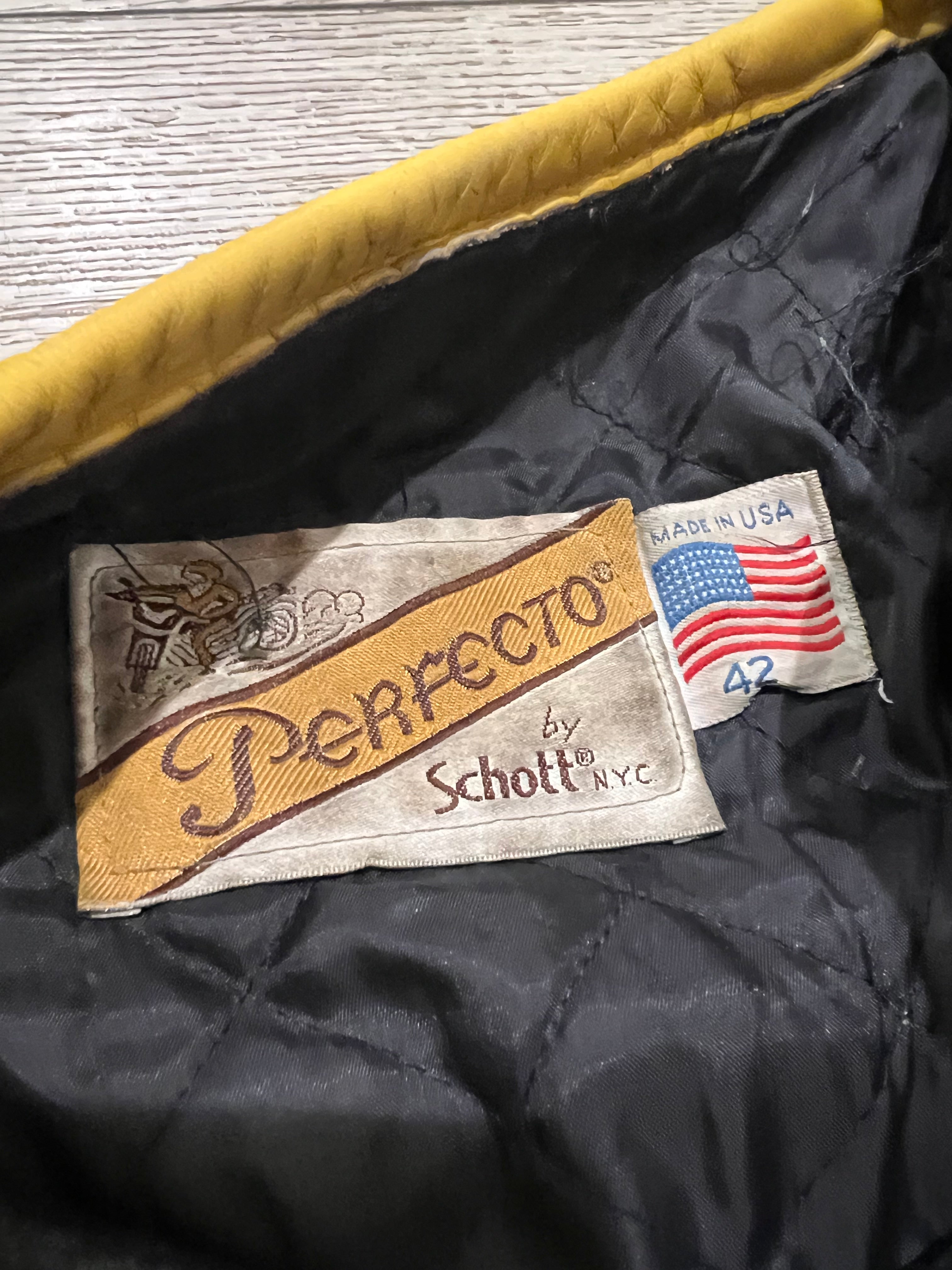 Rare Vintage Schott Racer Jacket