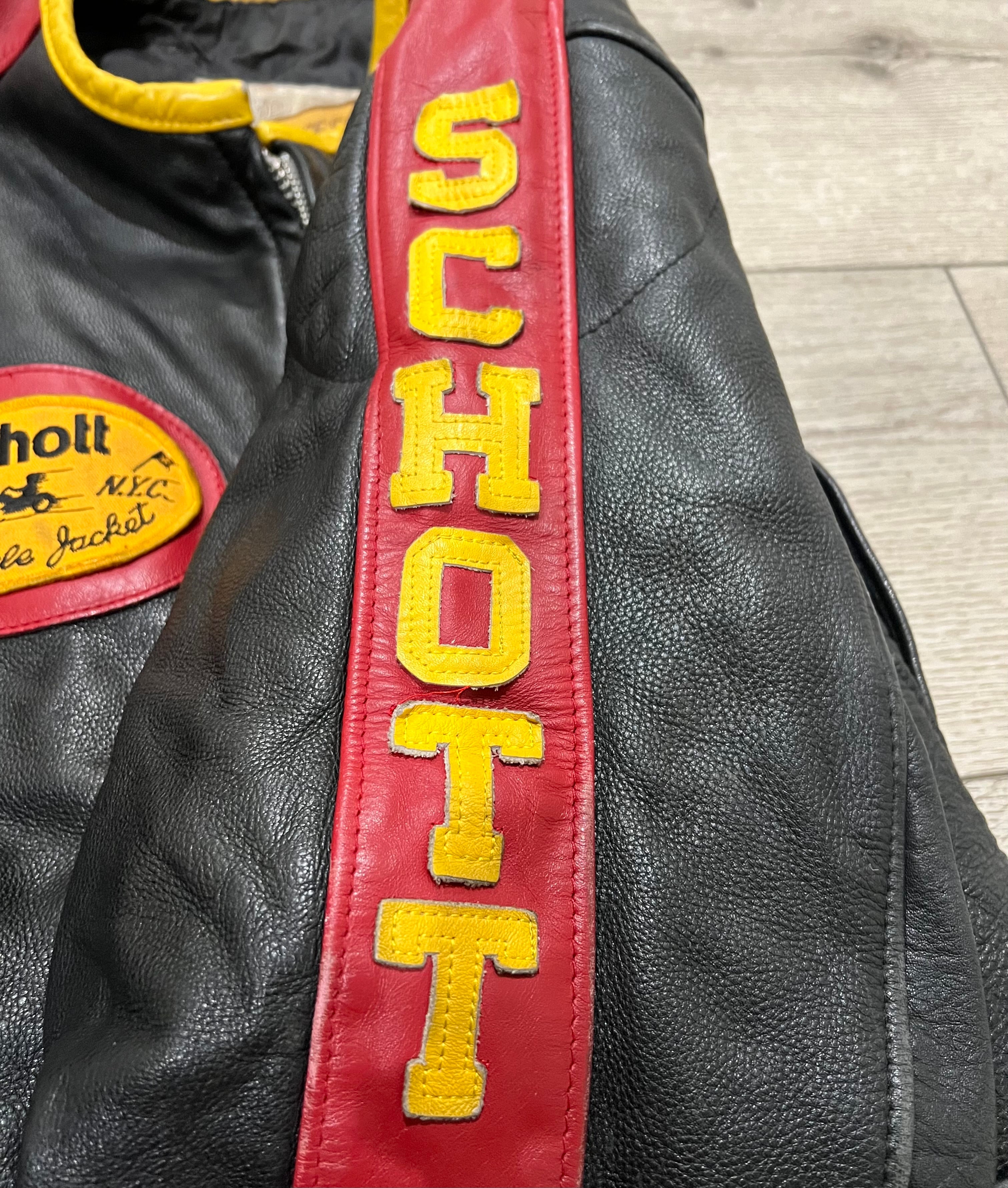 Rare Vintage Schott Racer Jacket