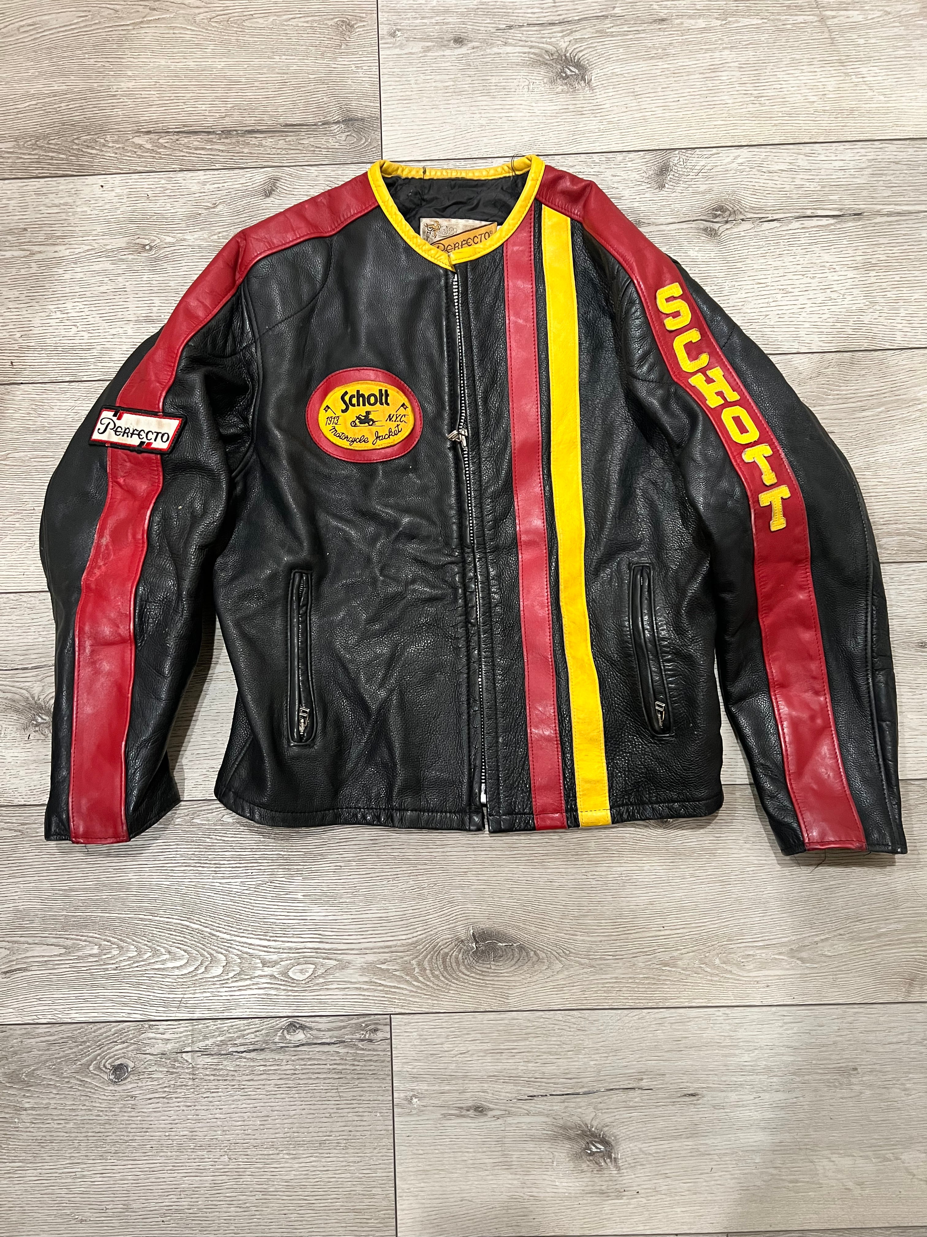 Rare Vintage Schott Racer Jacket