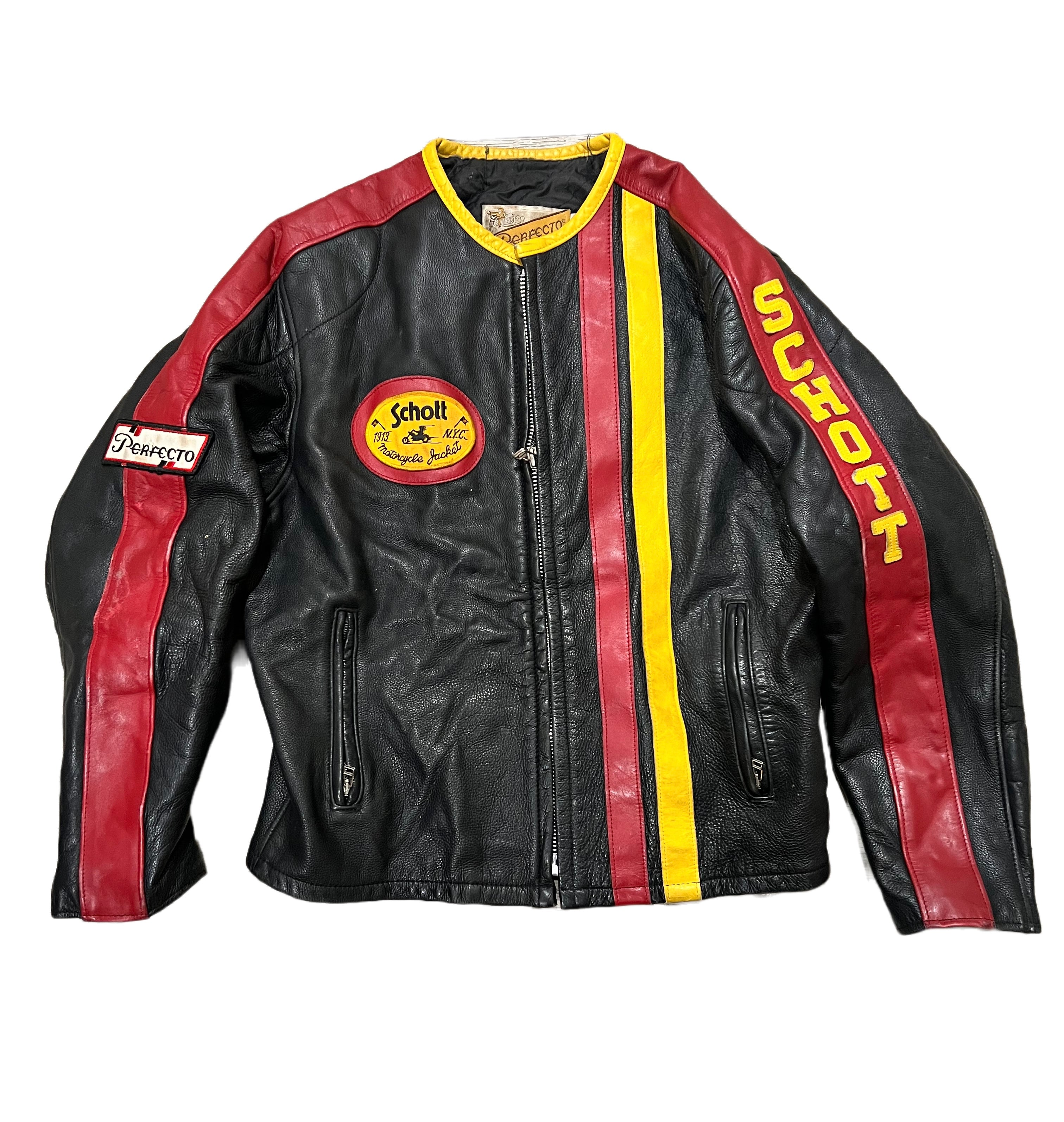 Rare Vintage Schott Racer Jacket