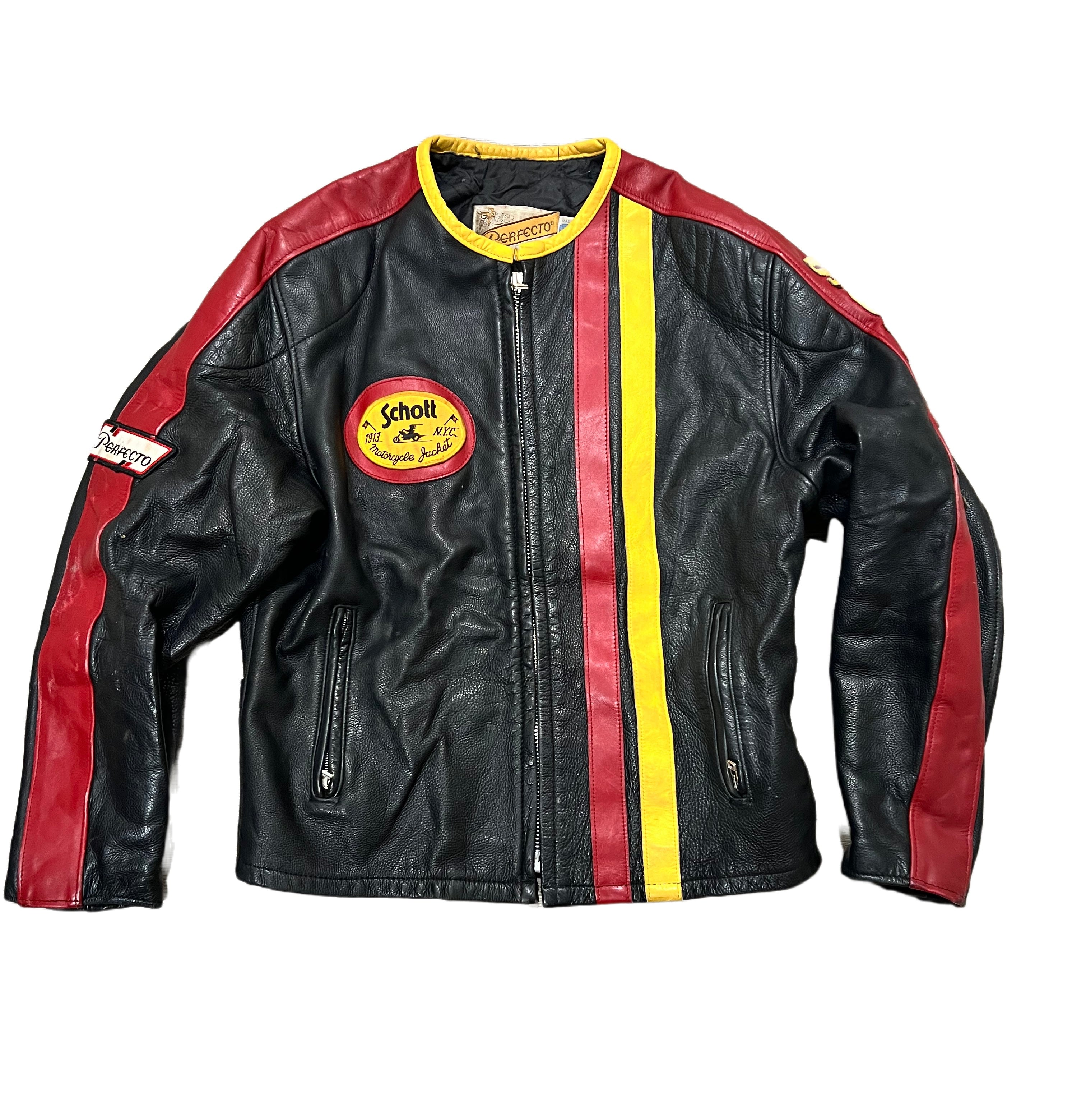 Rare Vintage Schott Racer Jacket