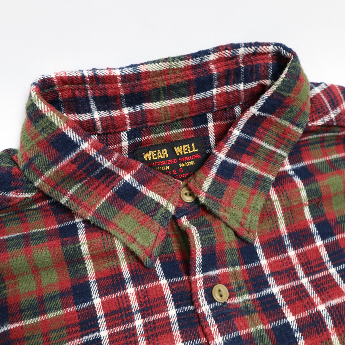 Slubby Flannel - Red