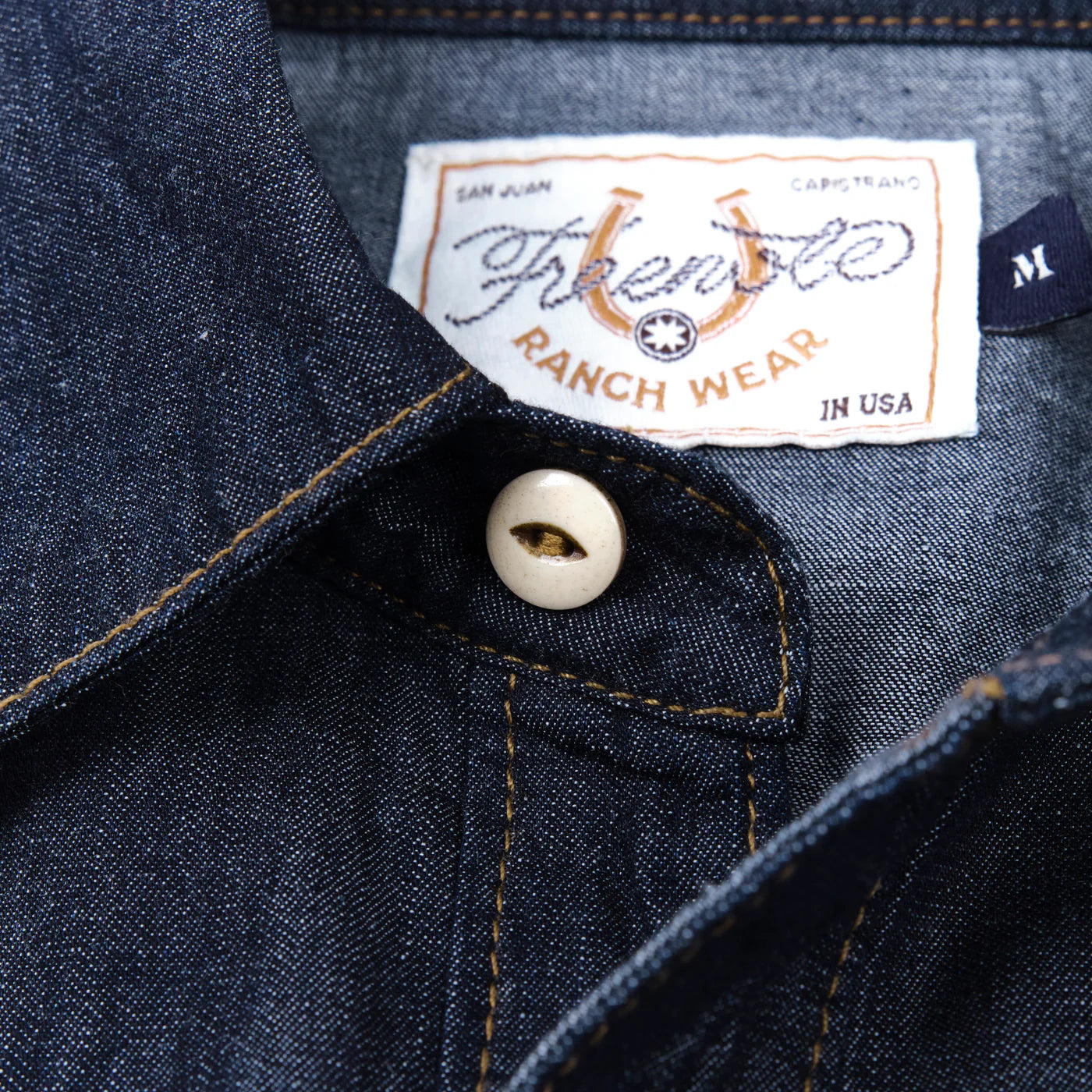 NORTHFOLK SS 6 OUNCE RINSED DENIM