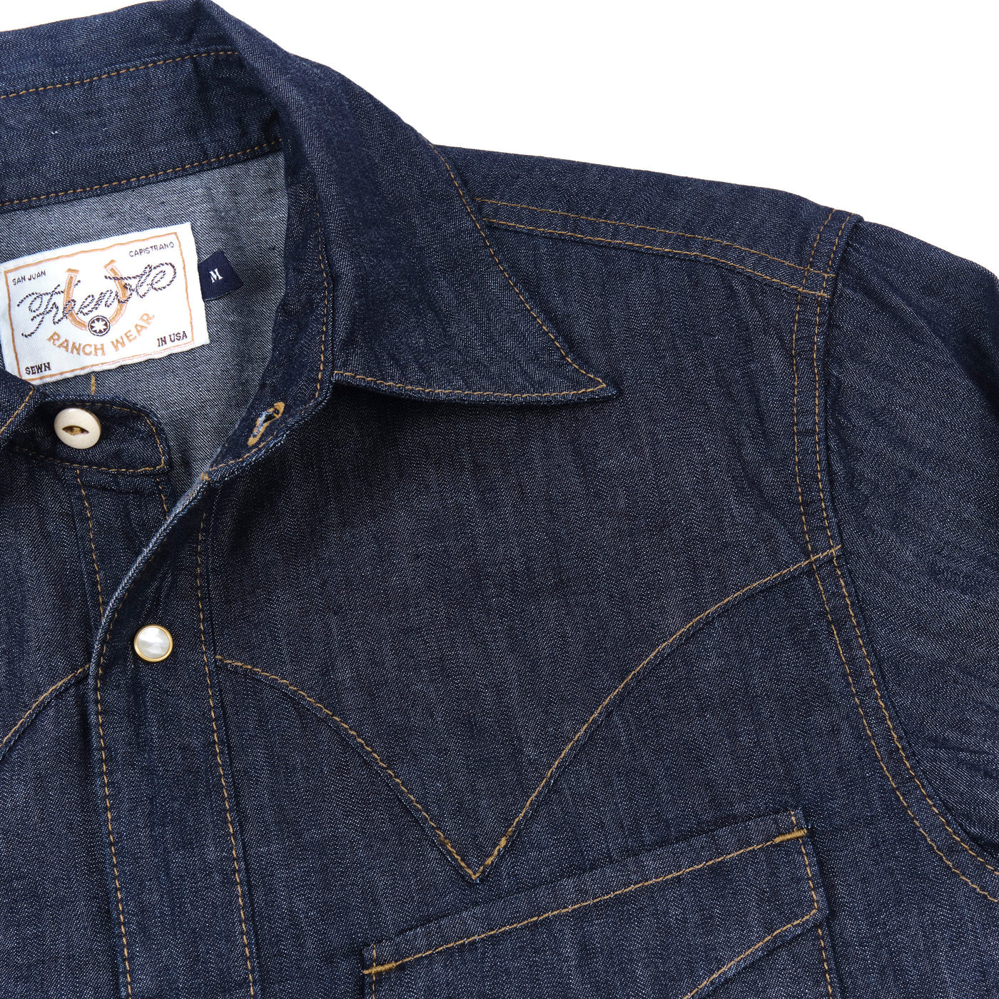 NORTHFOLK SS 6 OUNCE RINSED DENIM