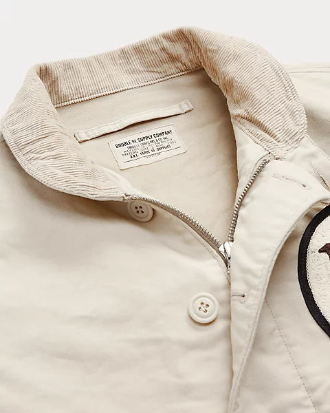 RRL Hand-Embroidered Cotton Deck Jacket