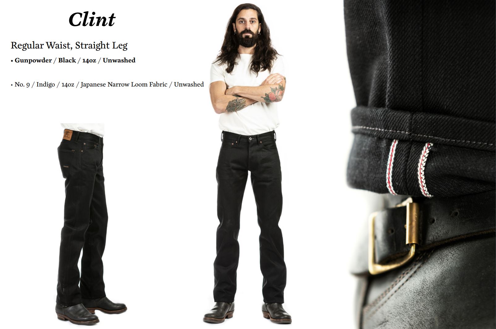Indigofera Clint Jeans, Gunpowder